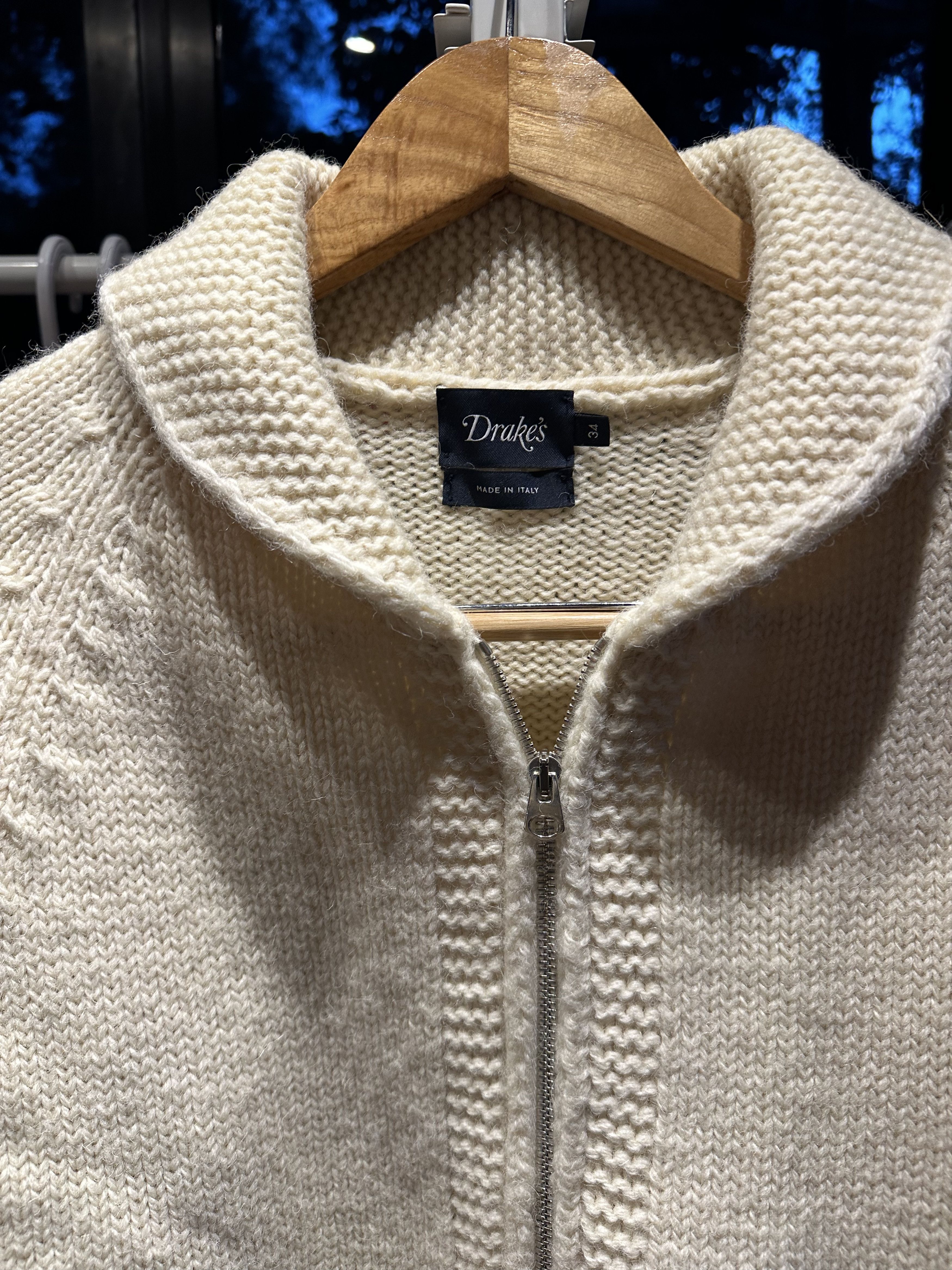 Drake's Drake’s zip up knit Size US M / EU 48-50 / 2 - 2 Thumbnail