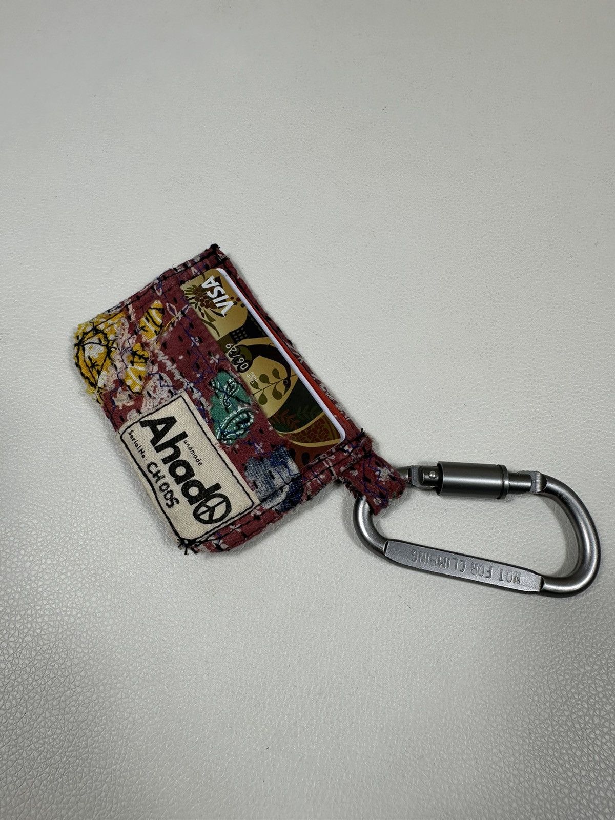 Other Custom Made Distressed Paisley Patchwork Card Holder Size ONE SIZE - 5 Thumbnail