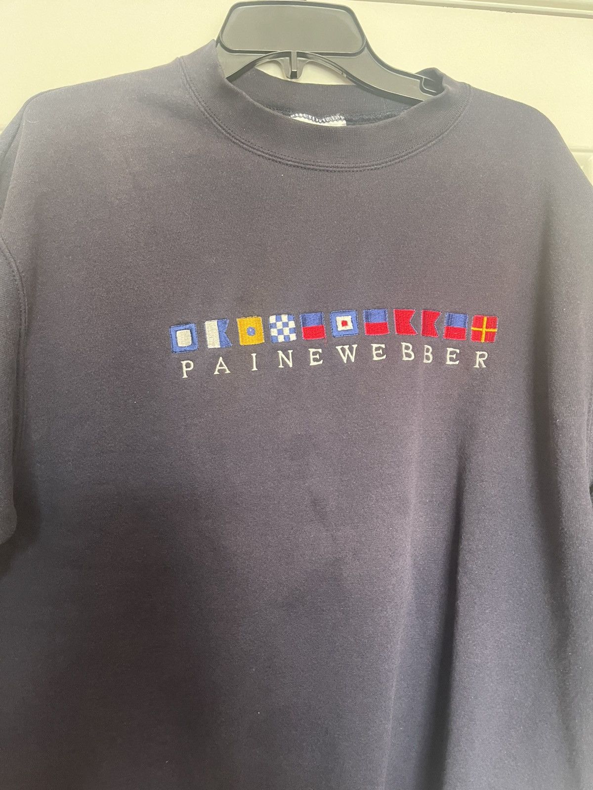 Lee VTG 90s Paine Webber Band Brokerage Sweatshirt Size US L / EU 52-54 / 3 - 2 Thumbnail