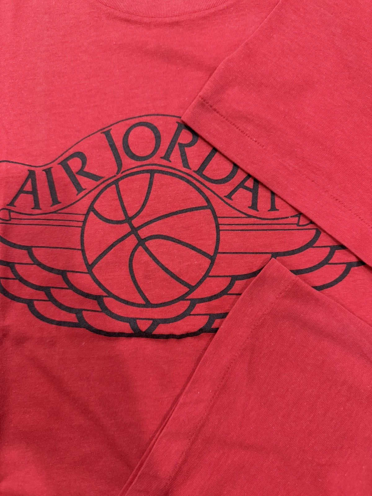 Nike vintage nike air jordan 80s tshirts Size US L / EU 52-54 / 3 - 4 Thumbnail