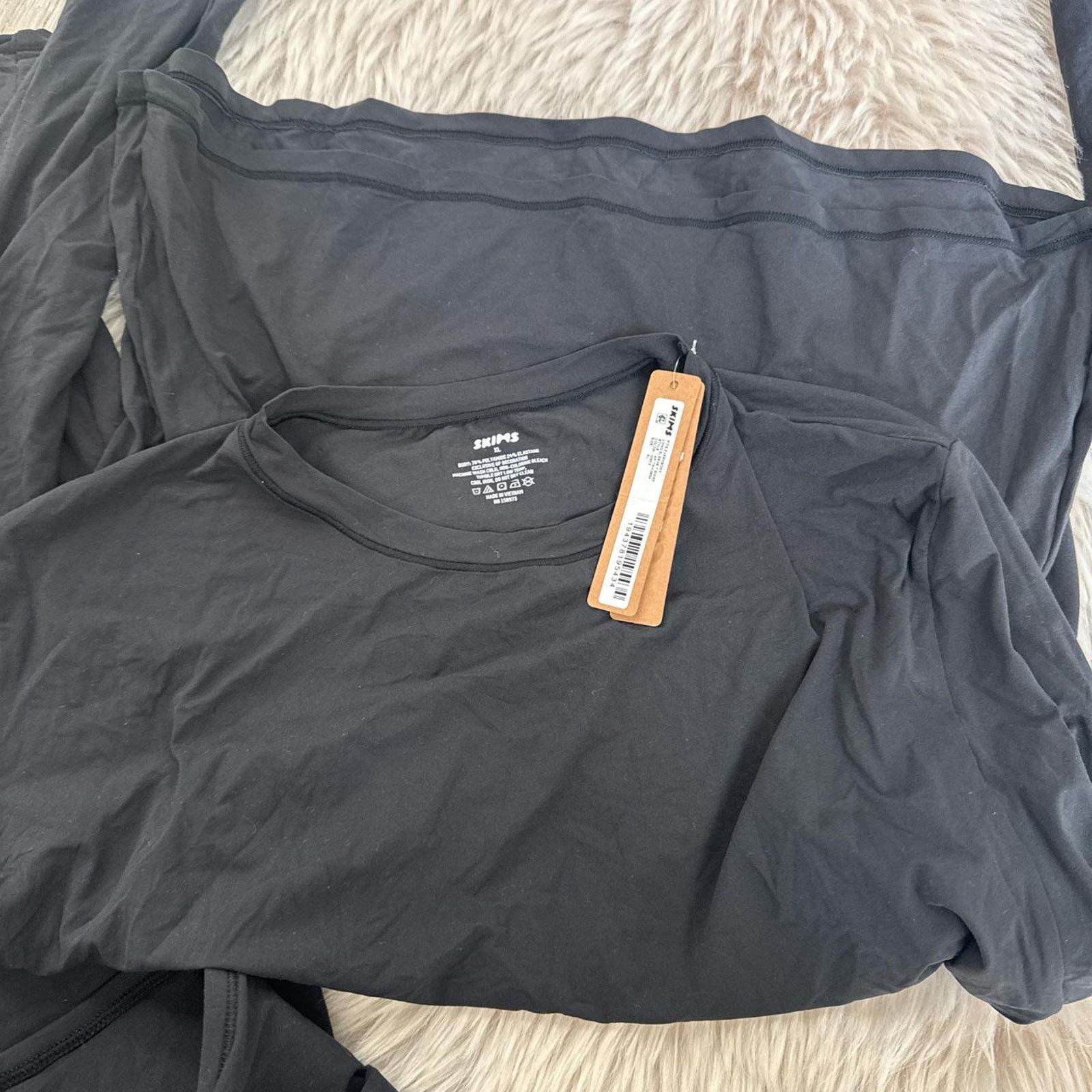 SKIMS NWT SKIMS Fit Everybody T-Shirt/Maternity Legging - Onyx XL Size XL / US 12-14 / IT 48-50 - 4 Thumbnail