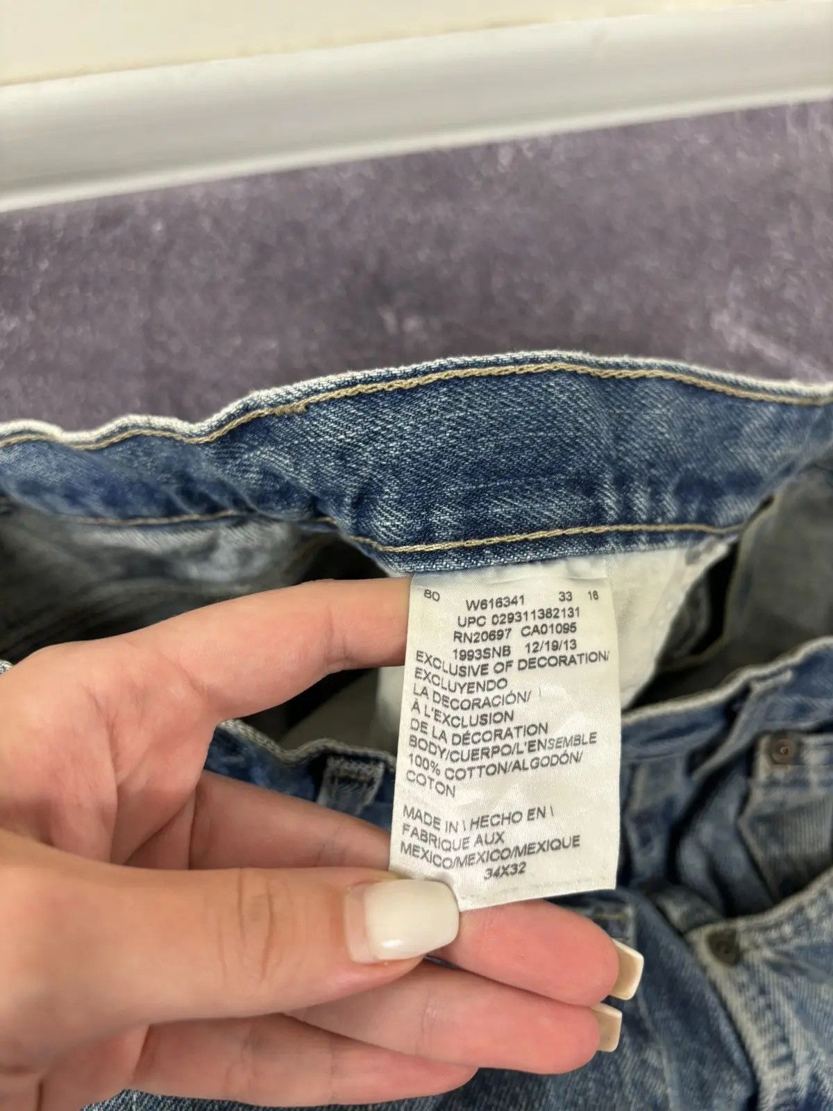 Dickies × Vintage Vintage Dickies Loose Fit USA Hype Work Denim Jeans Size US 34 / EU 50 - 10 Thumbnail