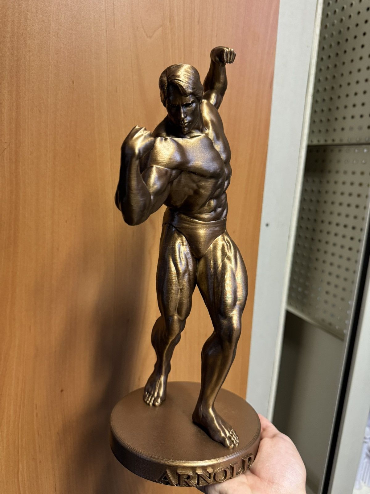 Other Gym statue Arnold Schwarzenegger 37cm Size ONE SIZE - 2 Thumbnail