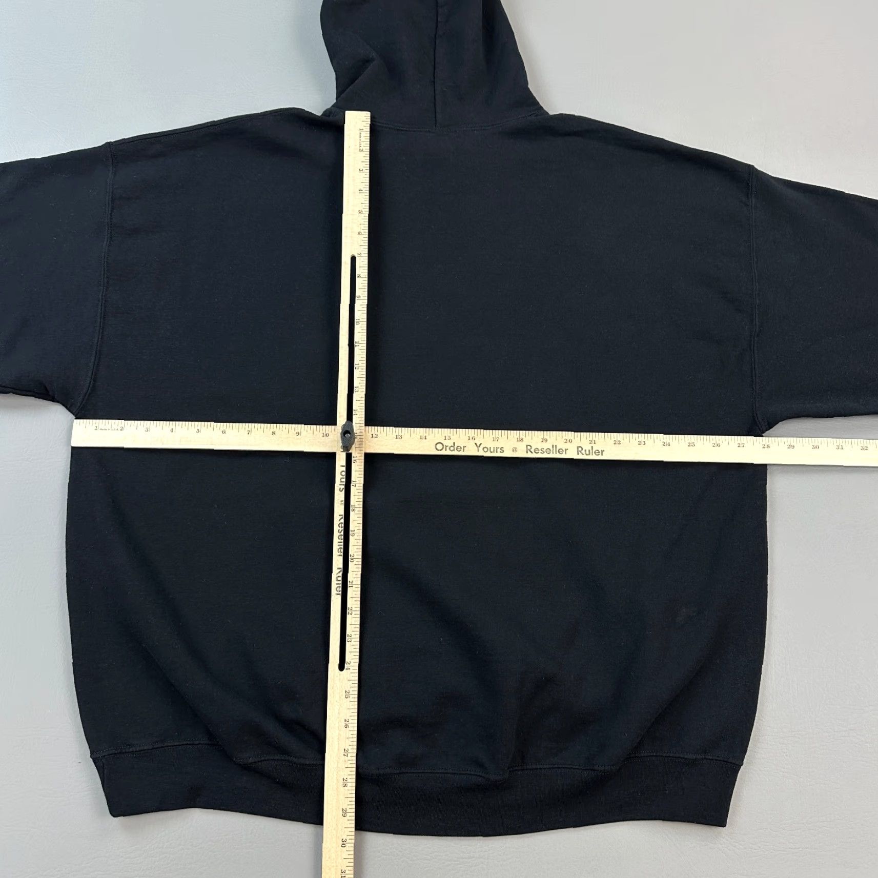 Gildan West London University Hoodie Mens 3XL Black Gildan Logo Spell Out Pullover Size US XXL / EU 58 / 5 - 7 Thumbnail