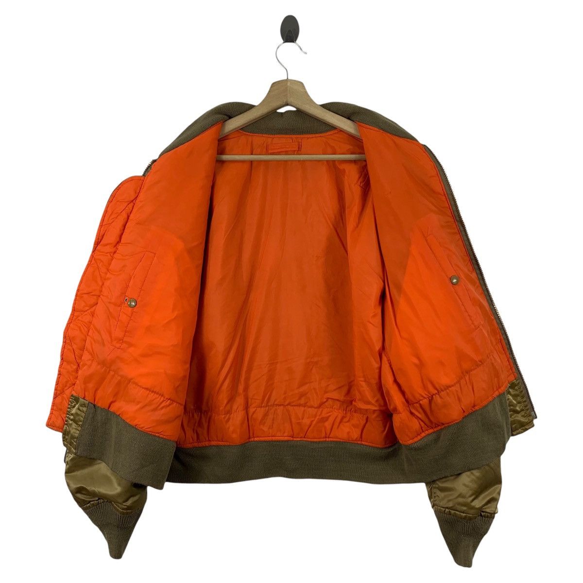 Alpha Industries × Vintage Vintage ALPHA INDUSTRIES MA-1 Bomber jacket Size US L / EU 52-54 / 3 - 5 Thumbnail