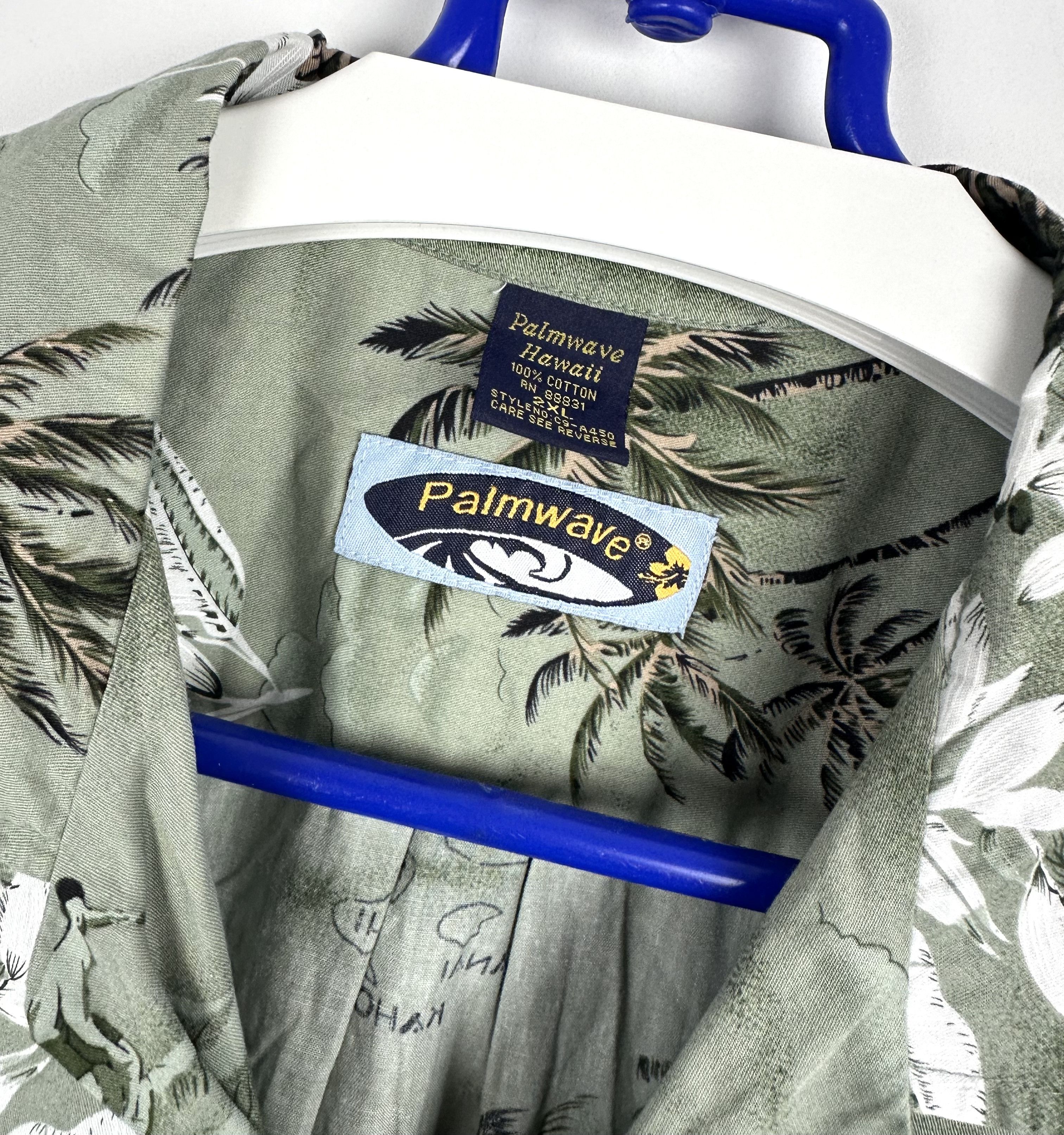 Vintage Hawaiian retro beach vacation cotton shirt Size US XXL / EU 58 / 5 - 4 Thumbnail
