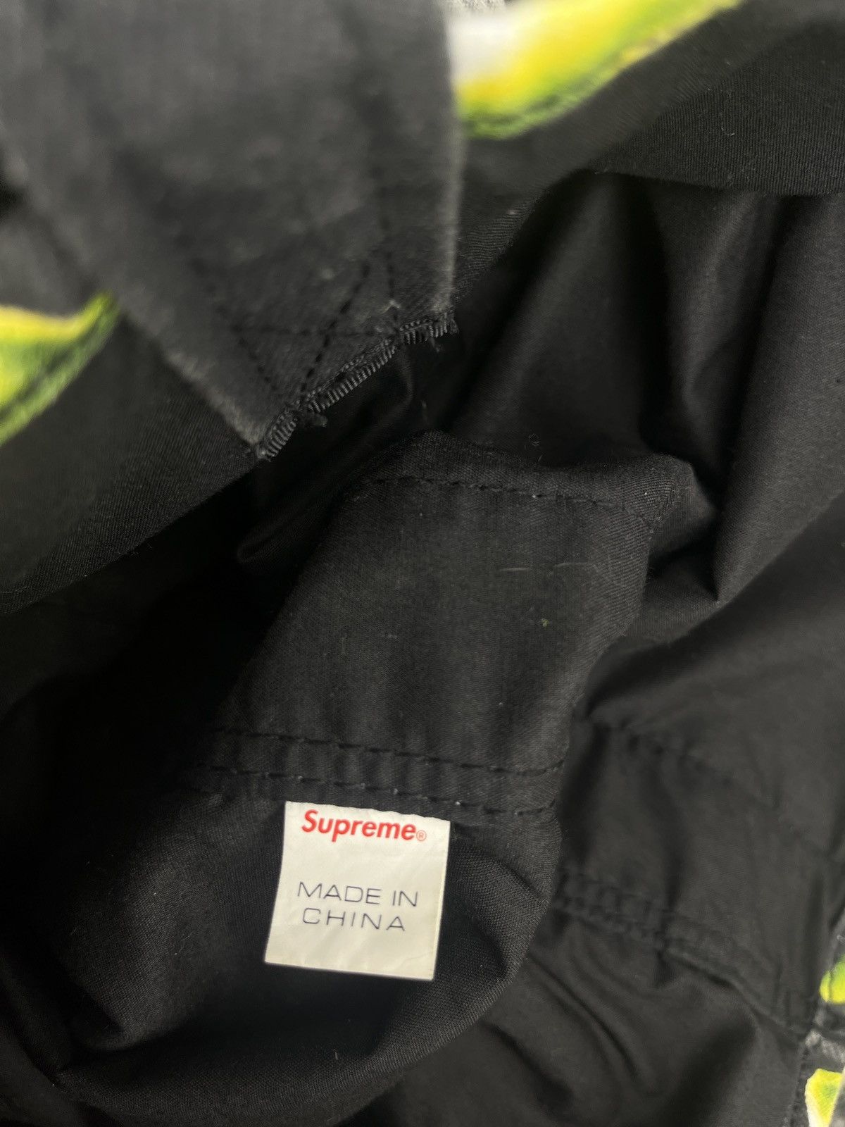 Liquid Blue × Supreme Supreme Skull Pile Denim Tote SS18 Size ONE SIZE - 5 Thumbnail