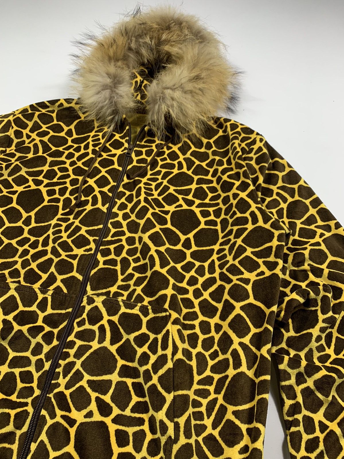 Hysteric Glamour × If Six Was Nine × Japanese Brand Undefined Fur zip hoodie velvet Leopard ifsixwasnine style Size US L / EU 52-54 / 3 - 3 Thumbnail