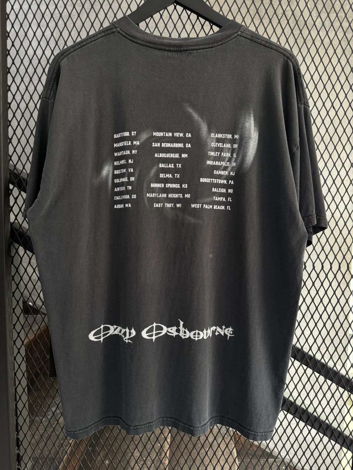 Ozzy Osbourne Vintage 2000s Ozzy Osbourne Cross Super Sick Size US XL / EU 56 / 4 - 6 Thumbnail