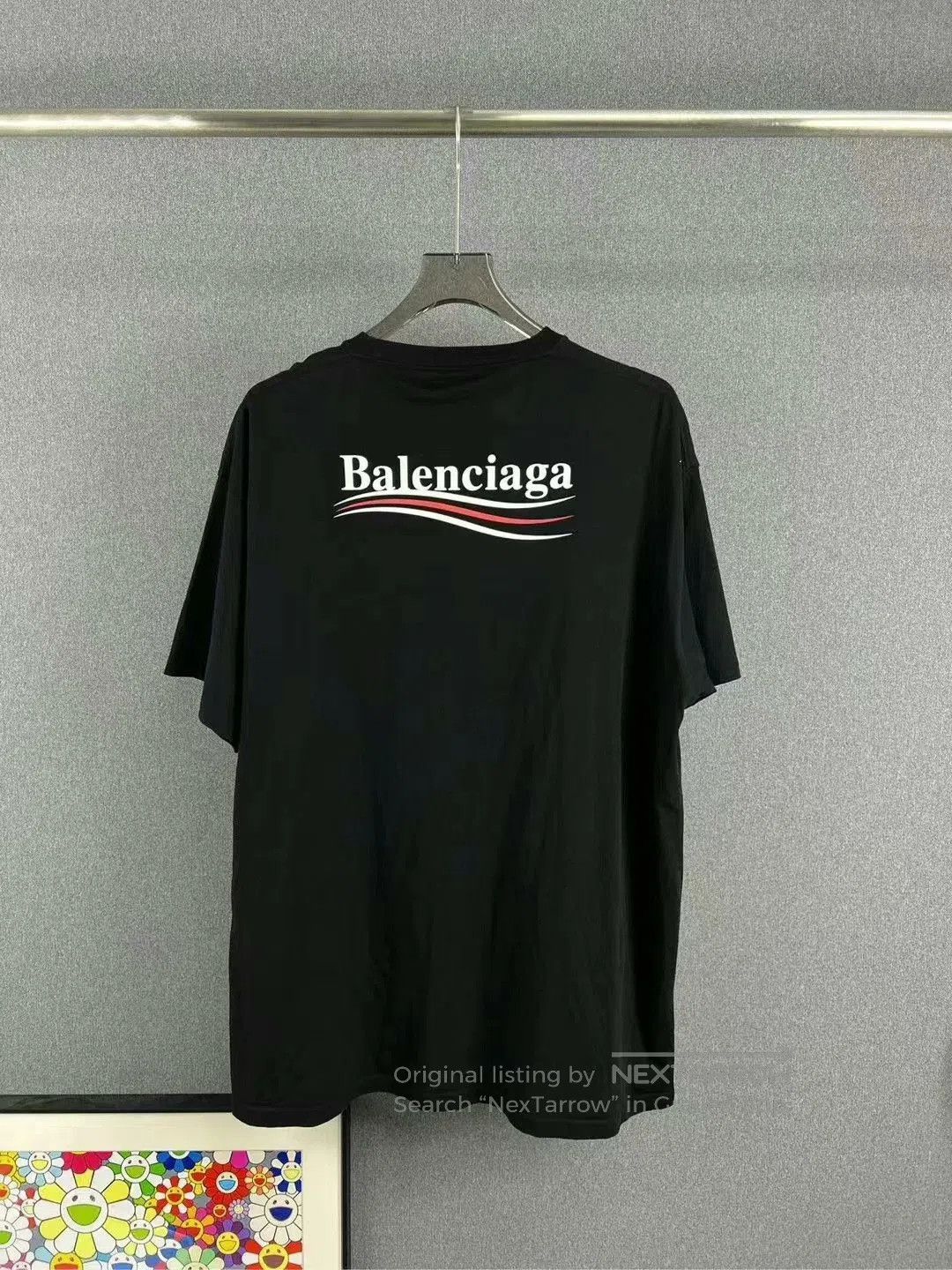 Balenciaga balenciaga black short sleeve t. Size US L / EU 52-54 / 3 - 2 Thumbnail