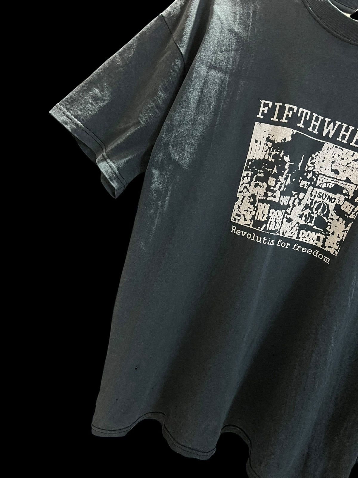 Anvil × Vintage 💥Rare💥Fifthwheel Revolution For Freedom Tee Size US M / EU 48-50 / 2 - 3 Thumbnail