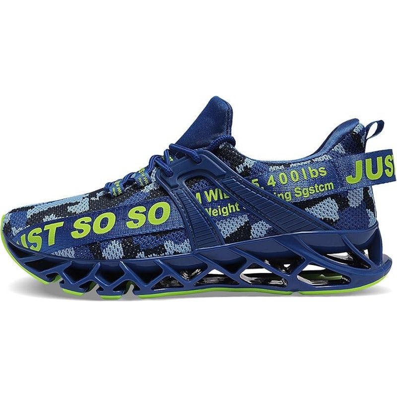 Other Cokafil Men's Size 8 Blue Lace-Up Athletic Shoes Size US 8 / EU 41 - 3 Thumbnail