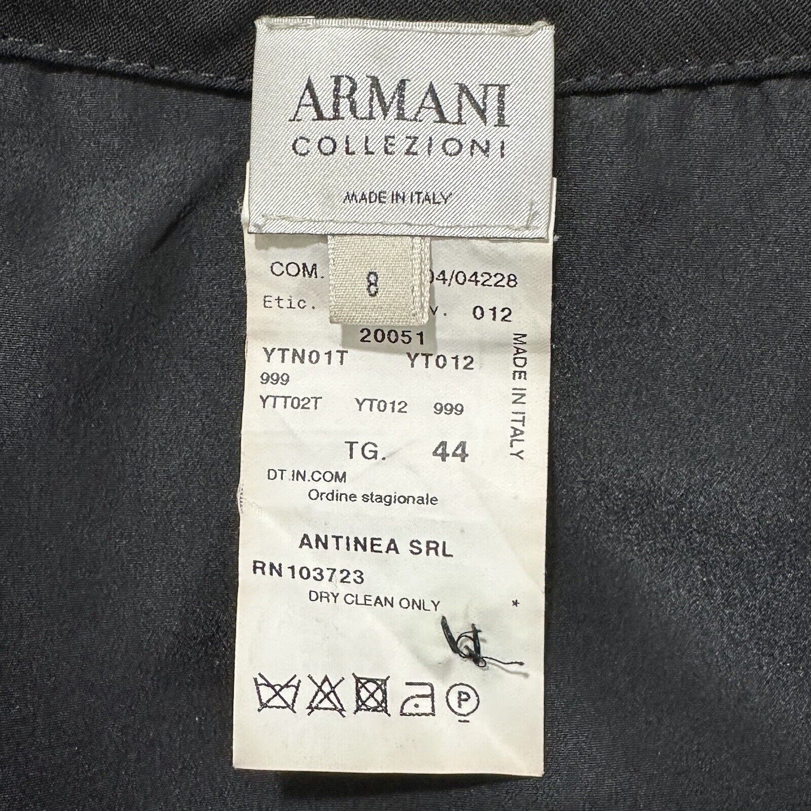 Armani Collezioni Armani Collezioni Women's 8 Wool Pencil Skirt Lined Career Size 30" / US 8 / IT 44 - 5 Thumbnail
