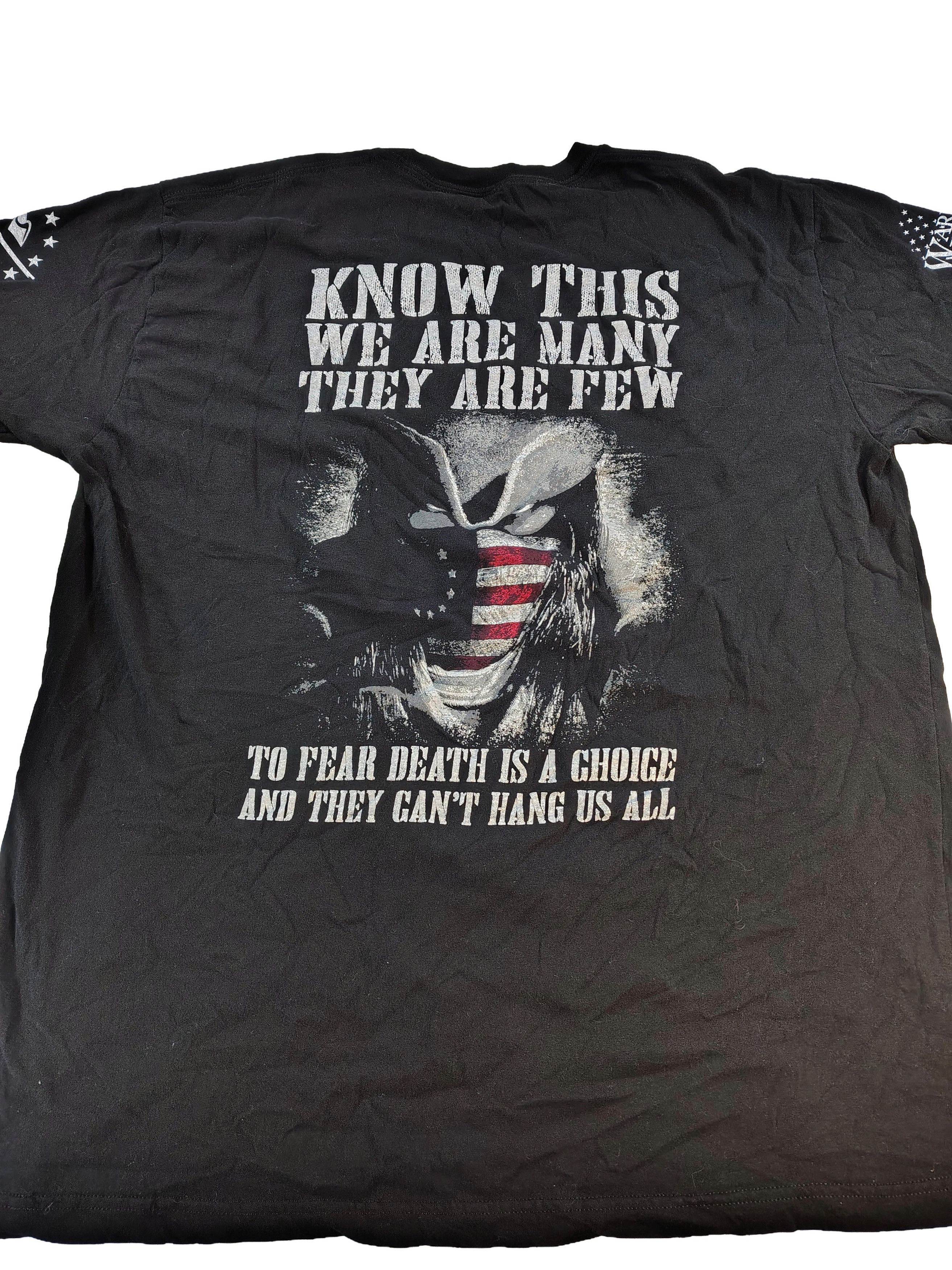 American Apparel Men's XXL Don't Tread On Me American Apparel T-Shirt Size US XXL / EU 58 / 5 - 1 Thumbnail