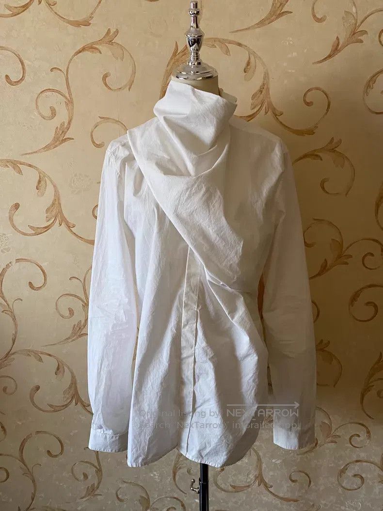 Rick Owens Rick Owens Classic three-dimensional cut shirt Size US M / EU 48-50 / 2 - 1 Thumbnail