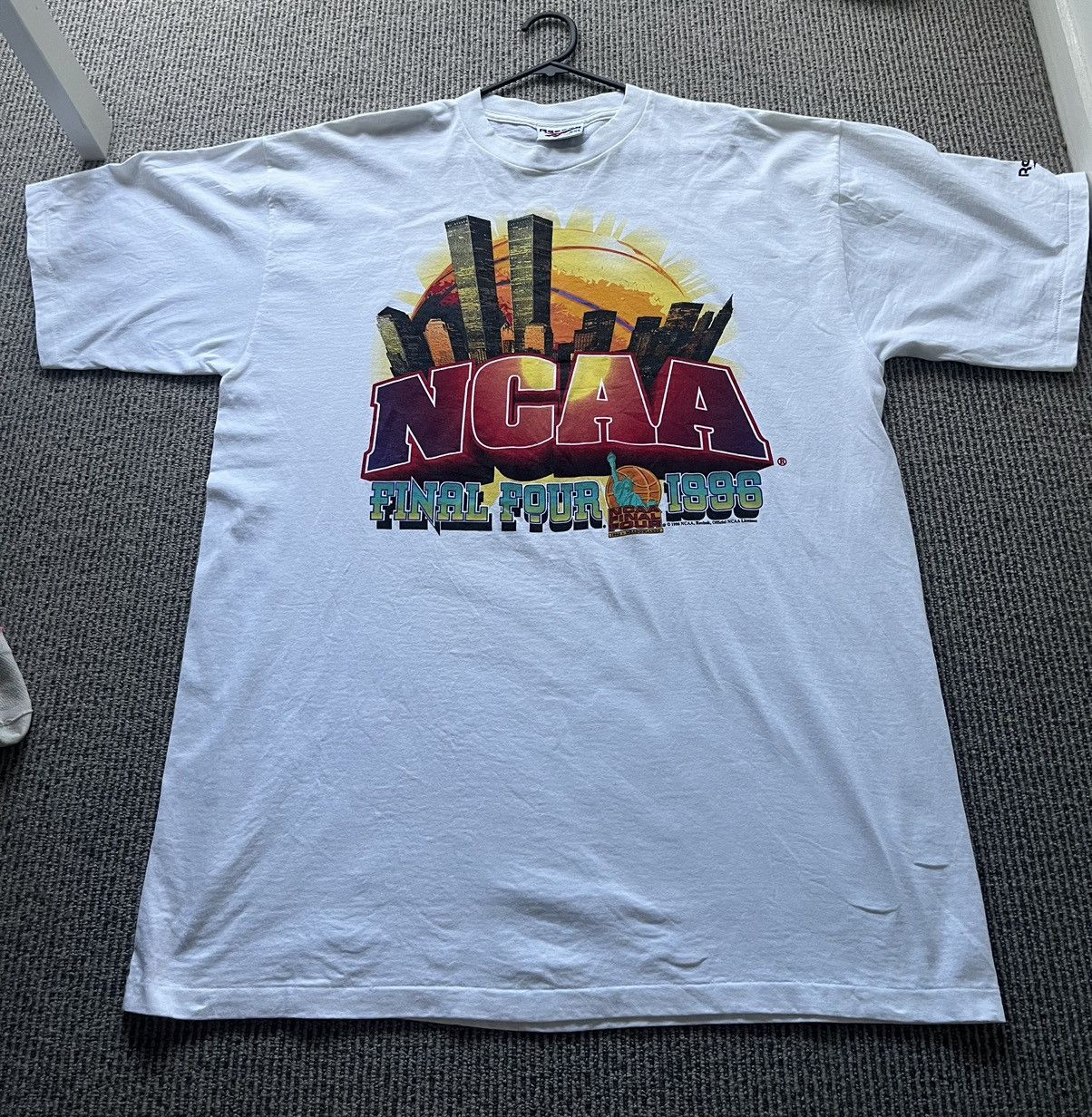 image of Reebok x Vintage 1996 NCAA Men’S Basketball Final Four Tshirt in White, Men's (Size 2XL)