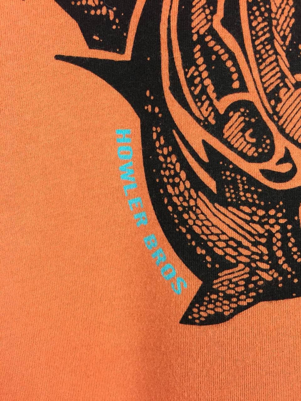 Howler Brothers × Vintage Howler Bros Fish Shaka Fishing Sports Tee Size US L / EU 52-54 / 3 - 4 Thumbnail