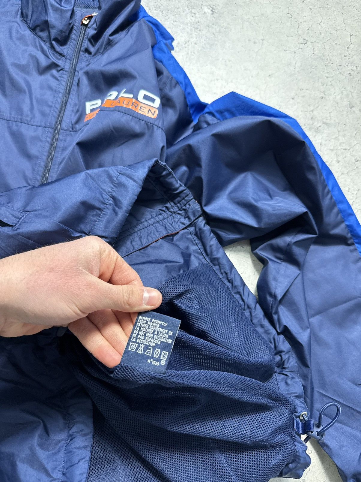 Polo Ralph Lauren Polo Ralph Lauren Sport Nylon Full Zip Windbreaker Jacket Size US M / EU 48-50 / 2 - 8 Thumbnail
