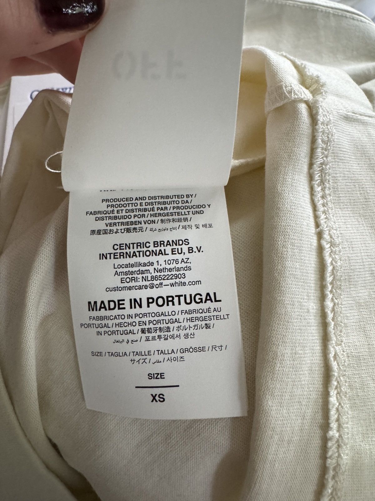 Off-White Off-White Tape Arrow Skate Tee Size US XS / EU 42 / 0 - 10 Thumbnail