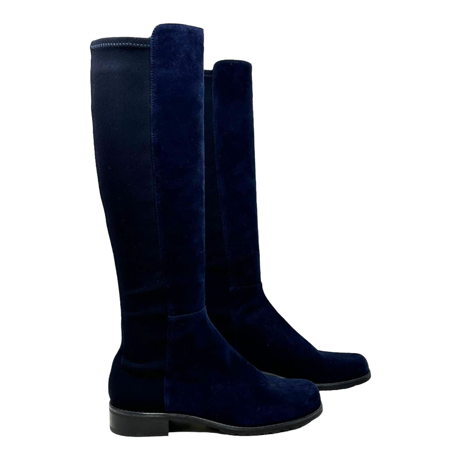 Stuart Weitzman Stuart Weitzman two tone leather knee length boots size 7M Size US 7 / IT 37 - 20 Thumbnail