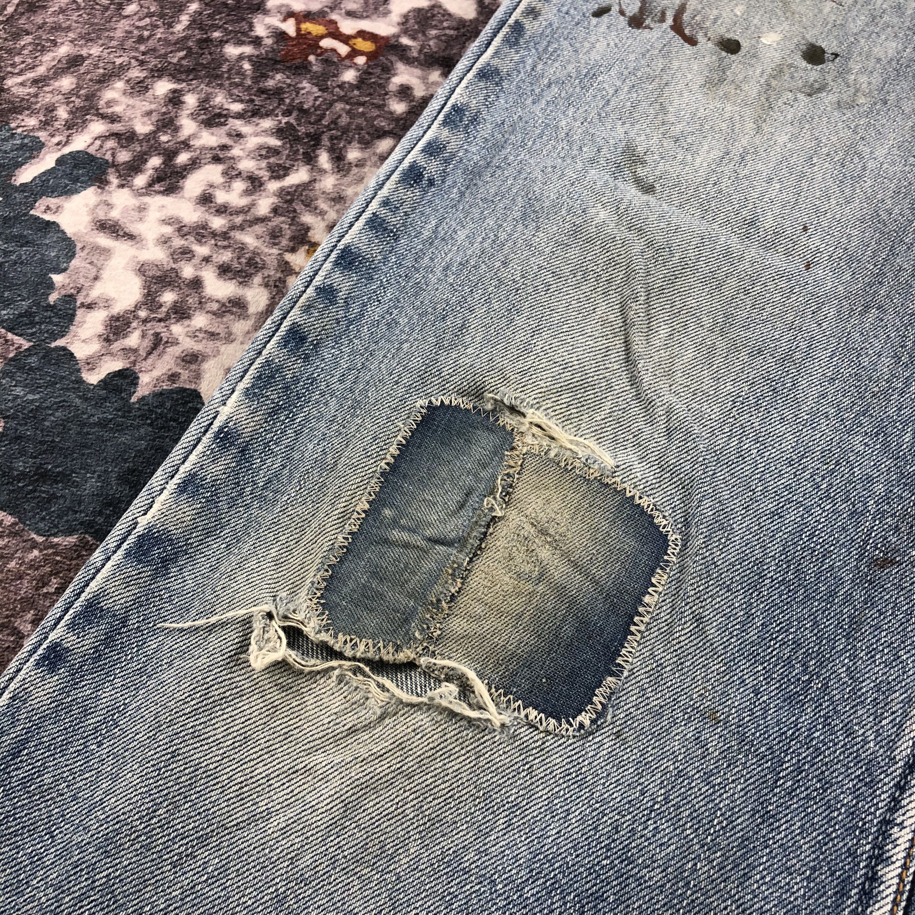 Levi's × Vintage Vintage 90s Light Wash Levis 550 Jeans-JM2413 Size US 33 - 10 Thumbnail