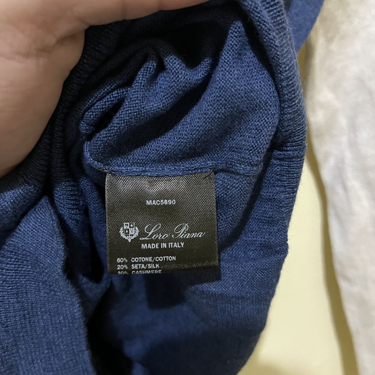 Loro Piana LORO PIANA - COLOR BLOCK CASHMERE HOODED JACKET Size L / US 10 / IT 46 - 6 Thumbnail