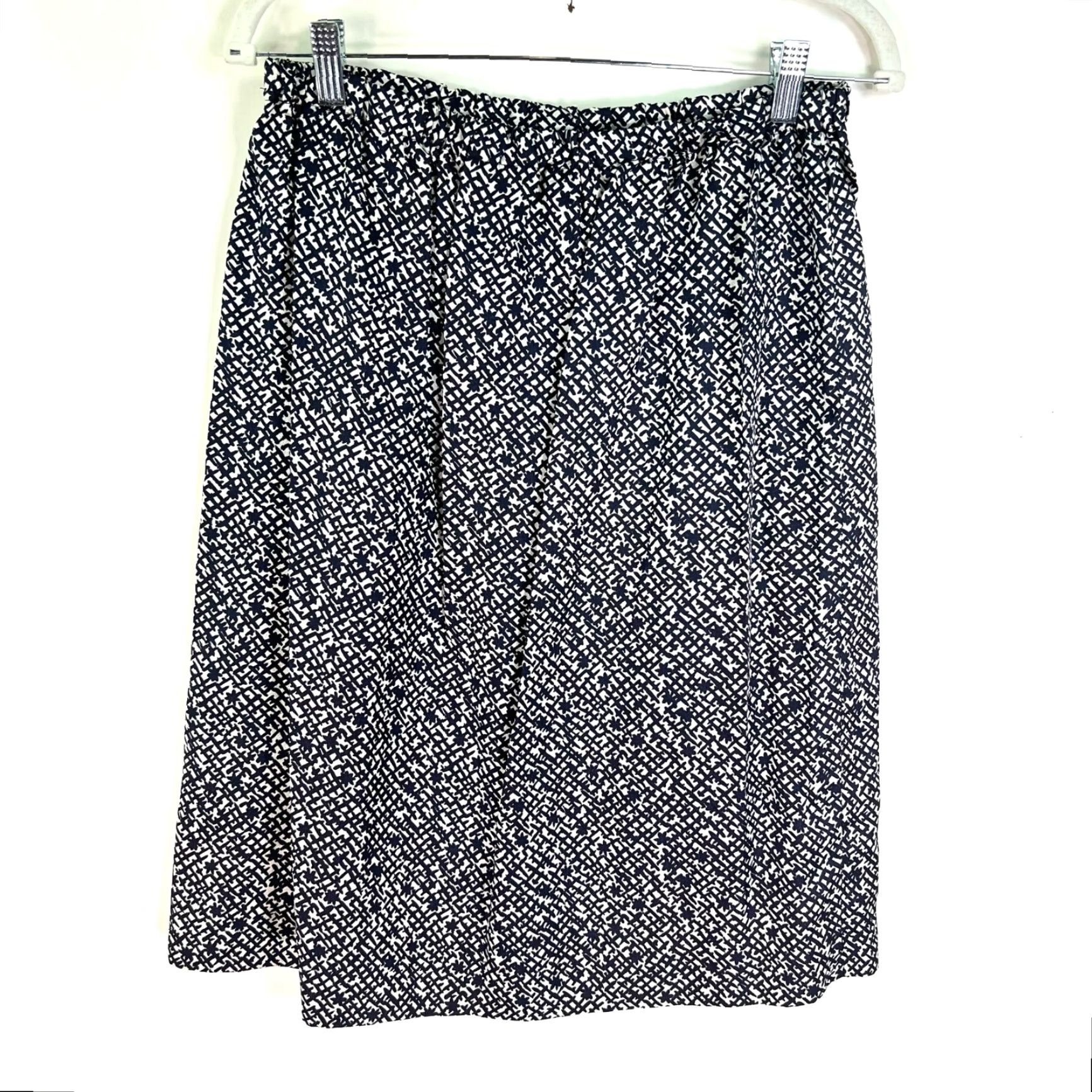 Vintage VINTAGE Blue Brand Women's Blazer & Skirt Set M Nautical Blue & White 90s Fashion Women's Size 32" / US 10 / IT 46 - 5 Thumbnail