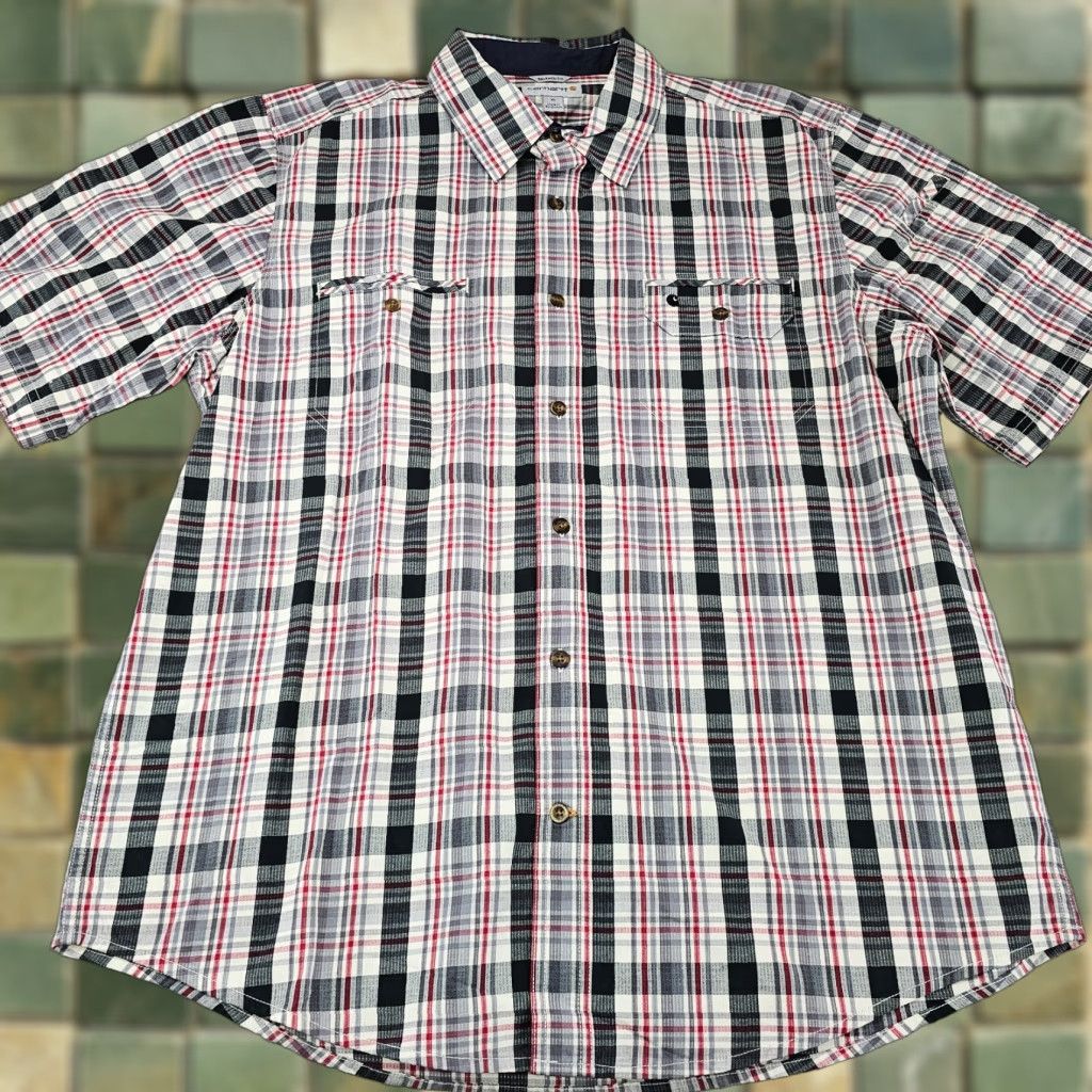 Carhartt Carhartt Shirt Mens XL Gray Check Relaxed Fit Button-Up Casual Workwear Shirt Size US XL / EU 56 / 4 - 1 Thumbnail