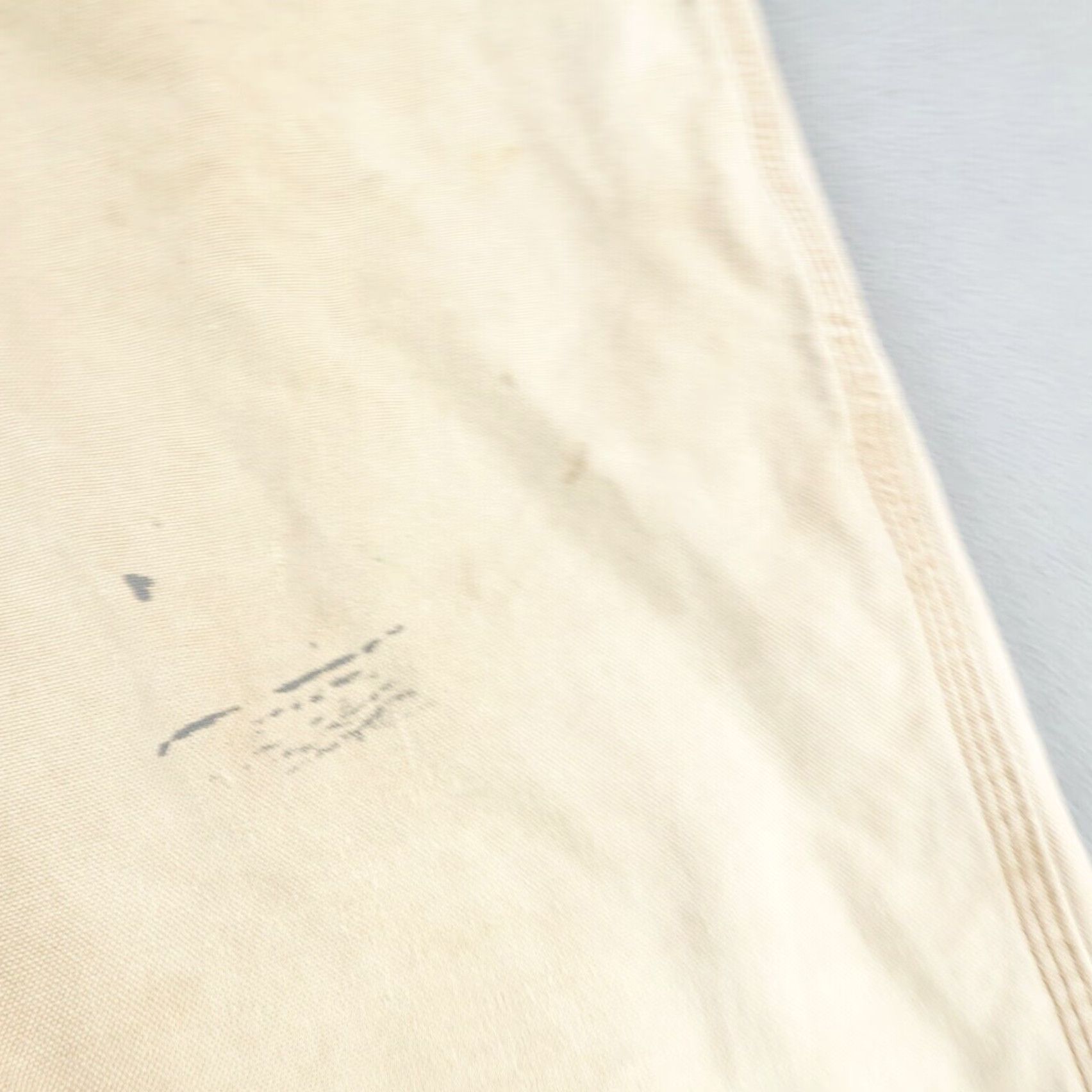 Carhartt VINTAGE Carhartt Pants Mens 42x34 Tan Beige Canvas Distressed Carpenter Workwear Casual Size US 41 - 6 Thumbnail