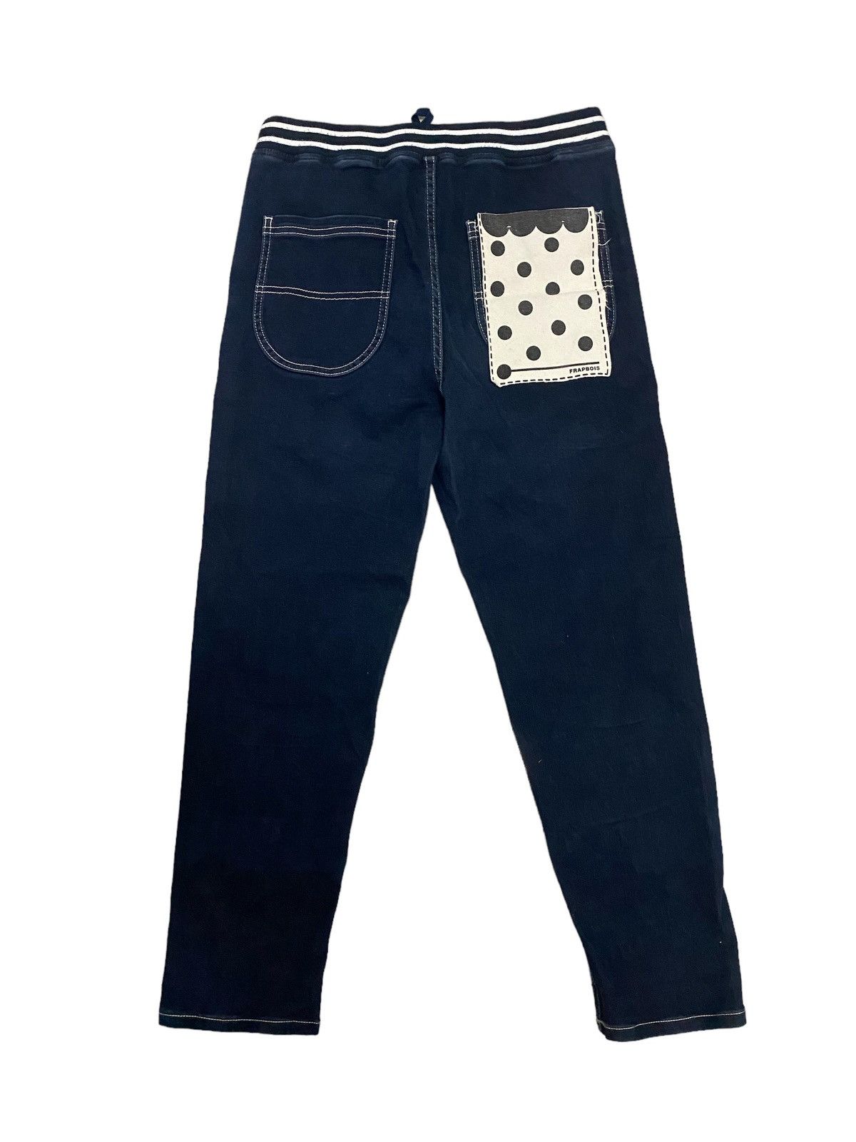 Issey Miyake × Japanese Brand × Vintage Vintage Frapbois half issey miyake Denim Jeans Size 31" - 1 Thumbnail