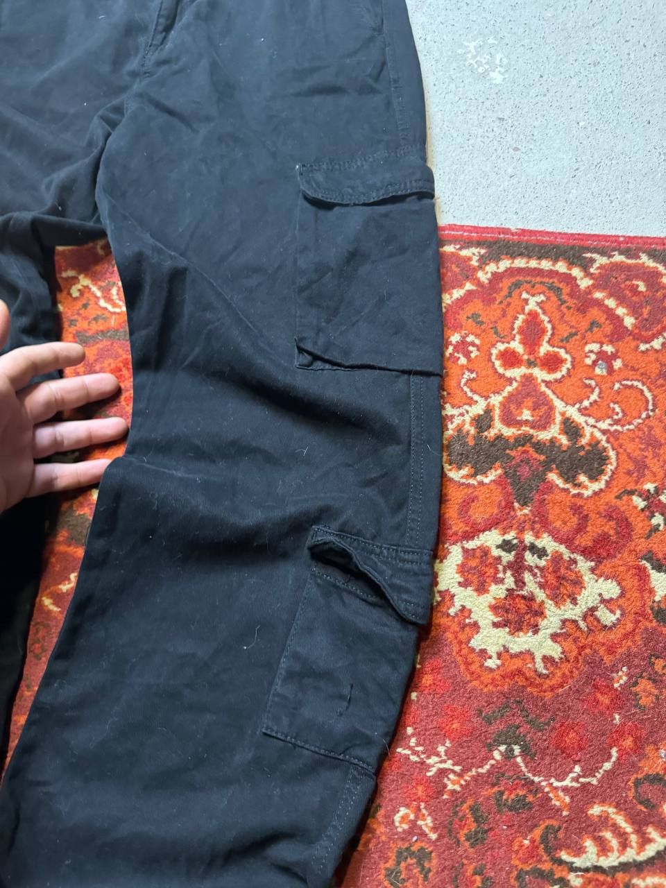 Vintage Vintage Y2K Stradivarius cargo avant garde pants Size 28" / US 6 / IT 42 - 3 Thumbnail
