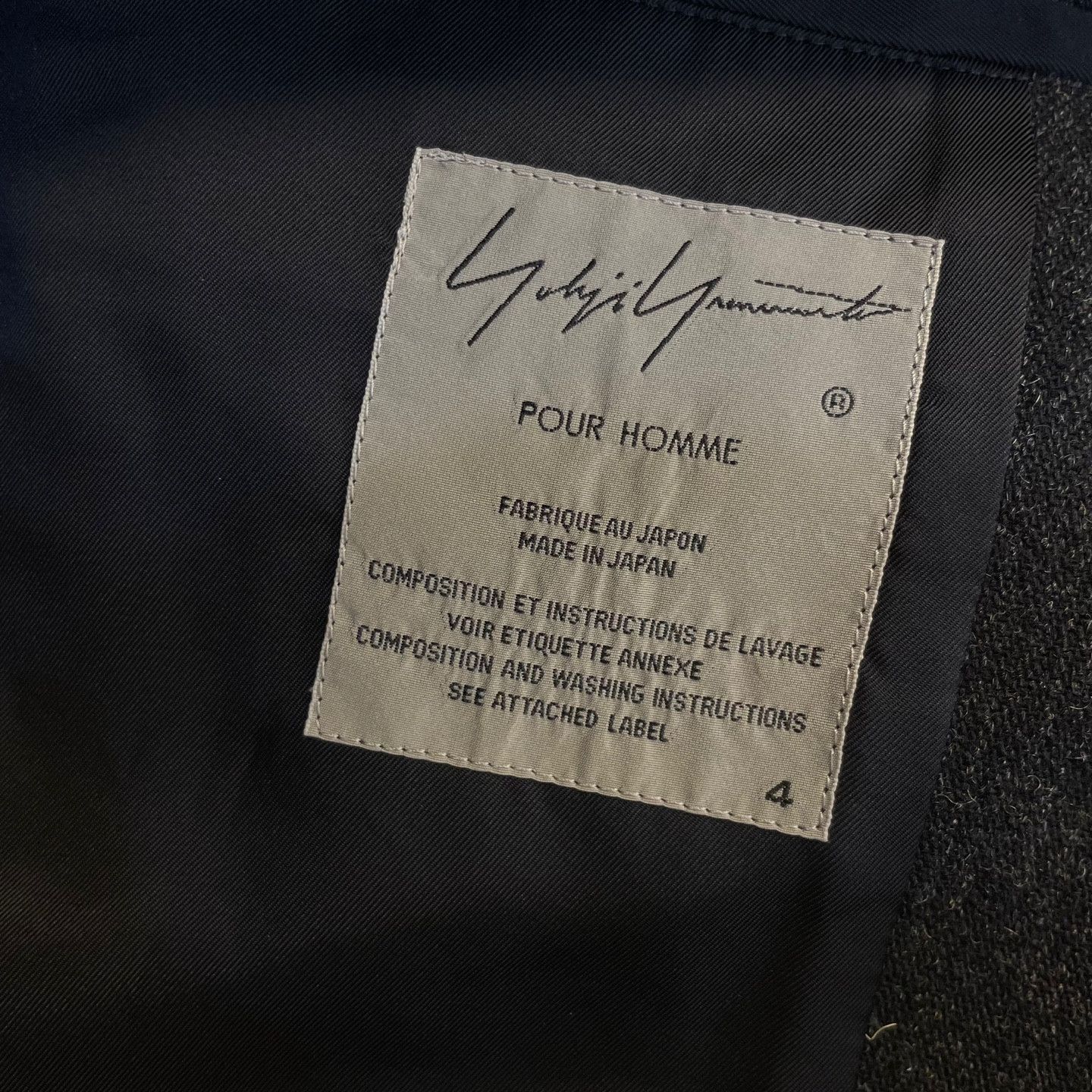 Yohji Yamamoto yohji yamamoto 20fw destroyed jacket Size US XL / EU 56 / 4 - 10 Thumbnail