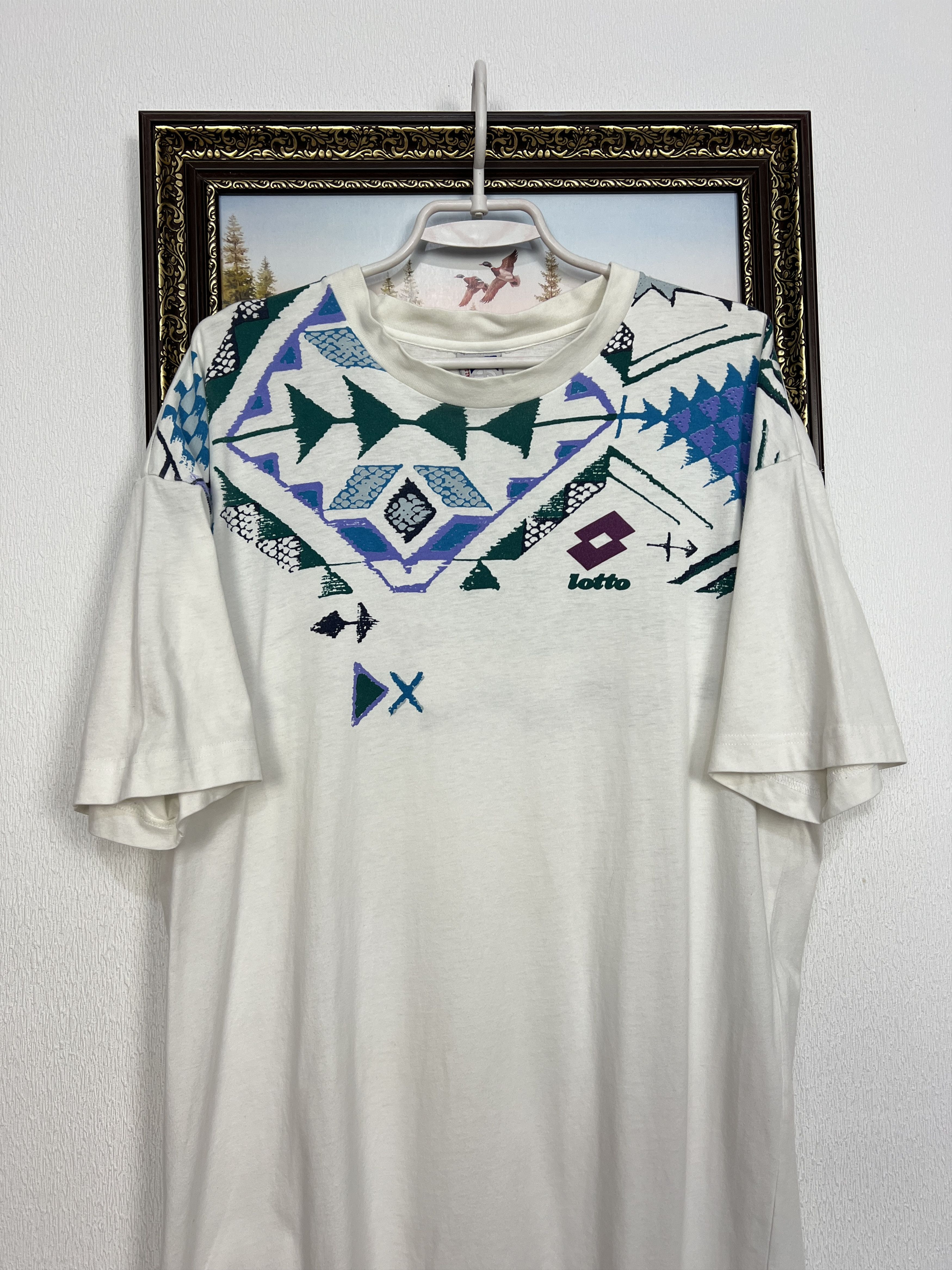 Lotto Sport Vintage 90's Lotto ATP Tour Boris Becker Tennis Shirt Jersey Size US L / EU 52-54 / 3 - 2 Thumbnail
