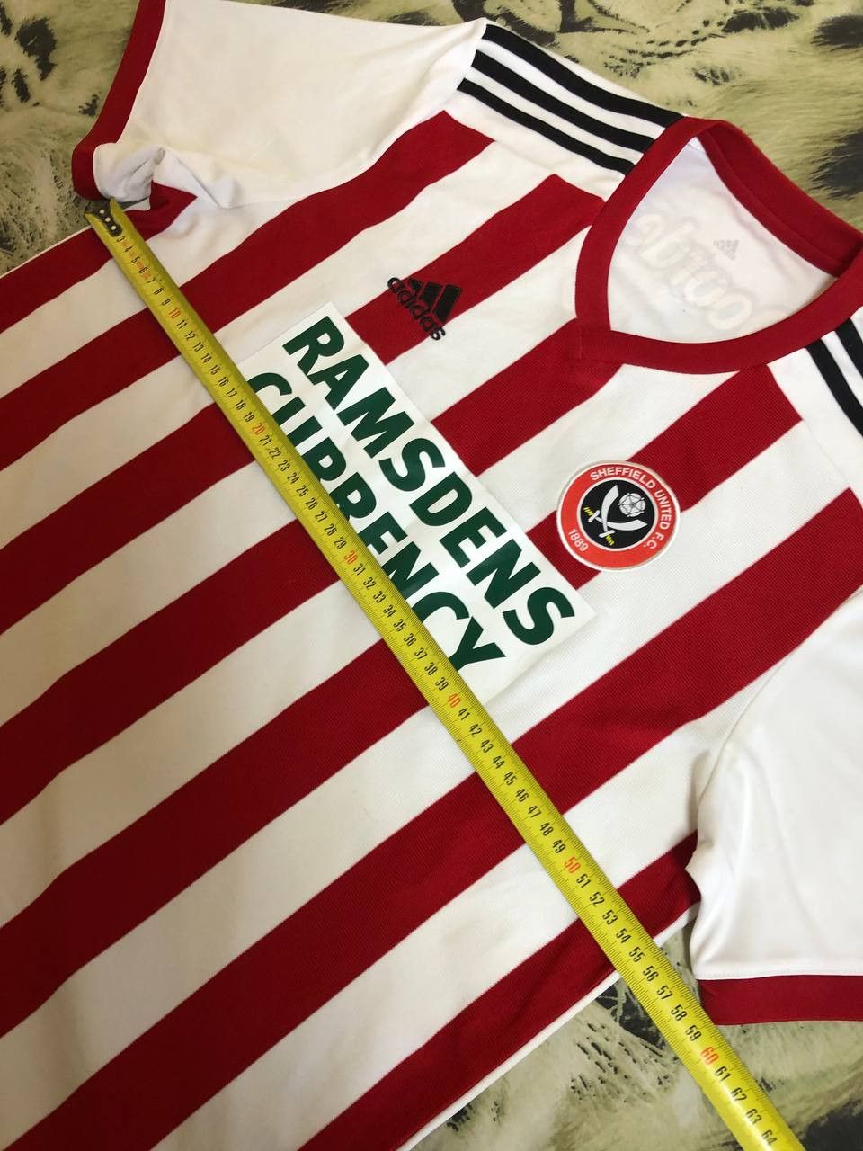 Adidas Adidas Sheffield United FC Football Shirt Home jersey Size US L / EU 52-54 / 3 - 7 Thumbnail