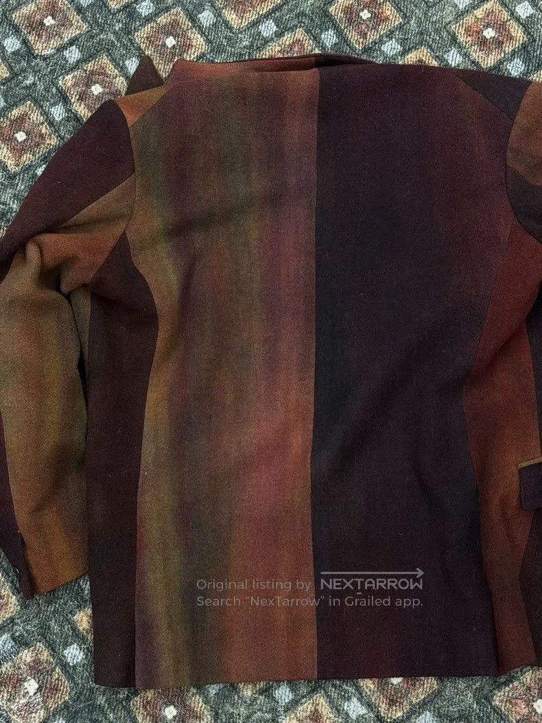 Needles Needles size M Wool printed suit jacket Size 46R - 2 Thumbnail