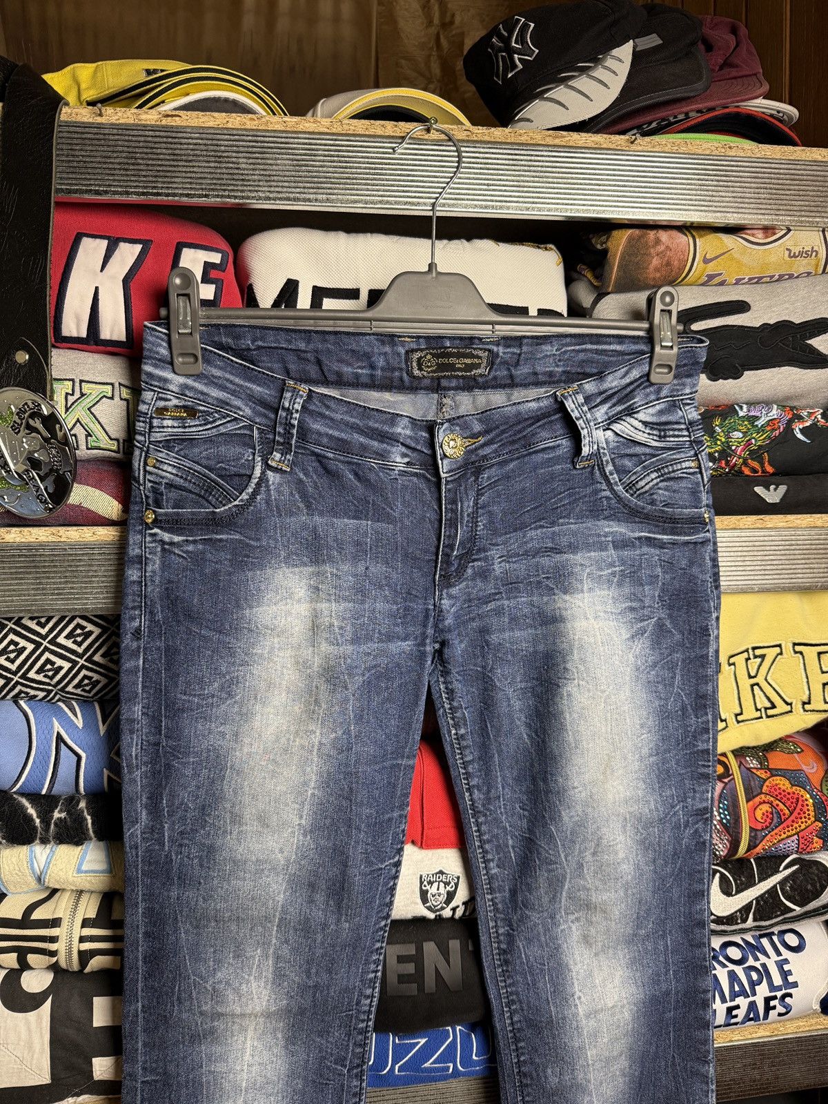 Dolce & Gabbana Vintage Dolce & Gabana Flared Jeans Metal Logo Size US 28 / EU 44 - 3 Thumbnail