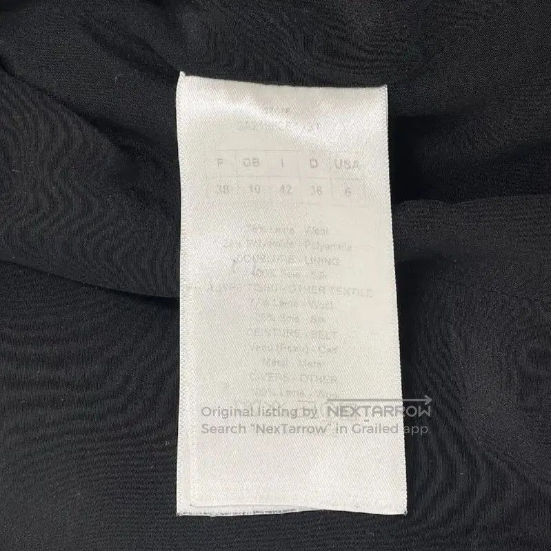 Dior Dior Black Cotton Women's Coat . Size M / US 6-8 / IT 42-44 - 5 Thumbnail