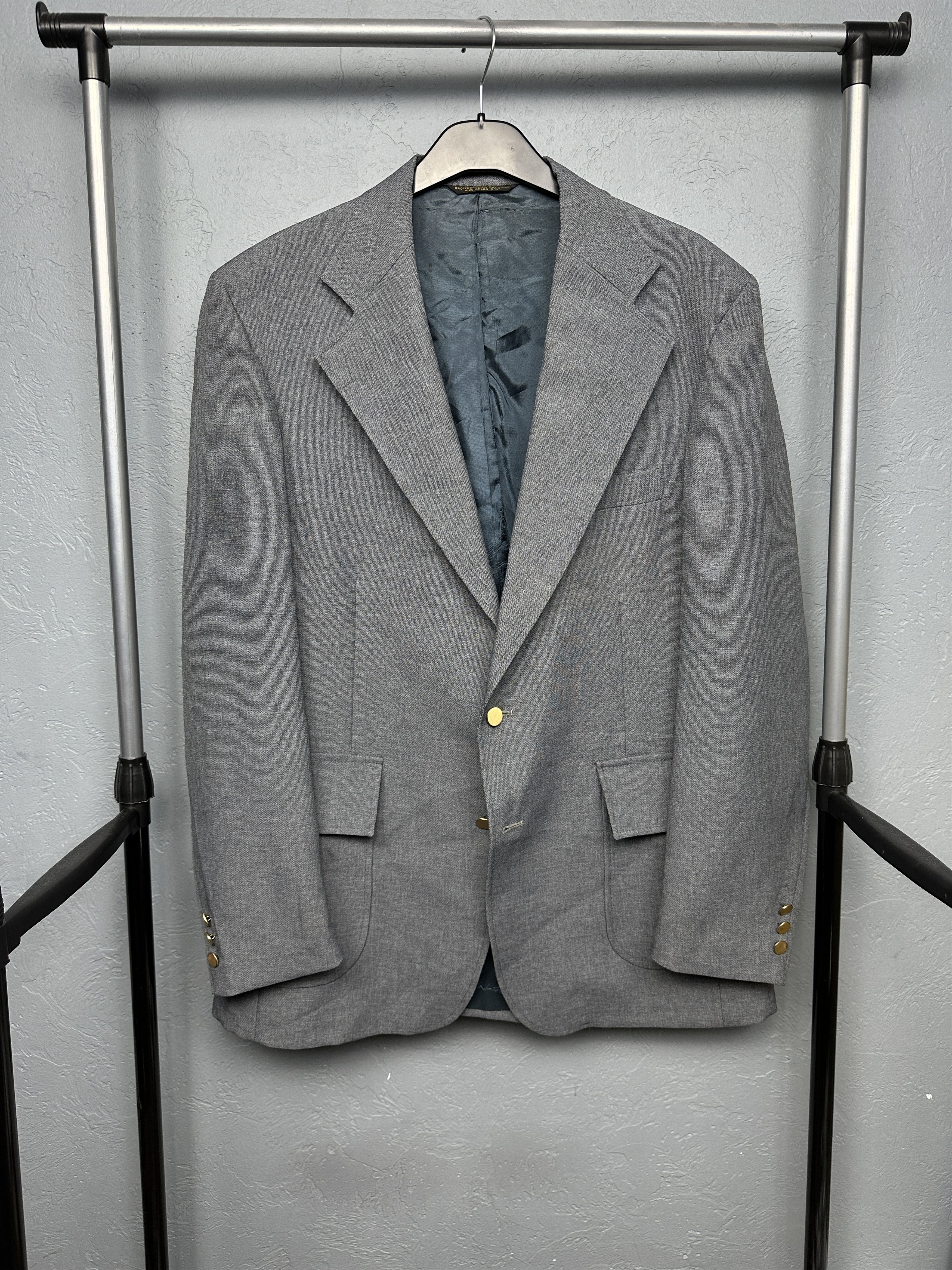 Levi's Levi's Panatela Vintage Mens Sport Coat Blazer Jacket Size 44L - 1 Thumbnail