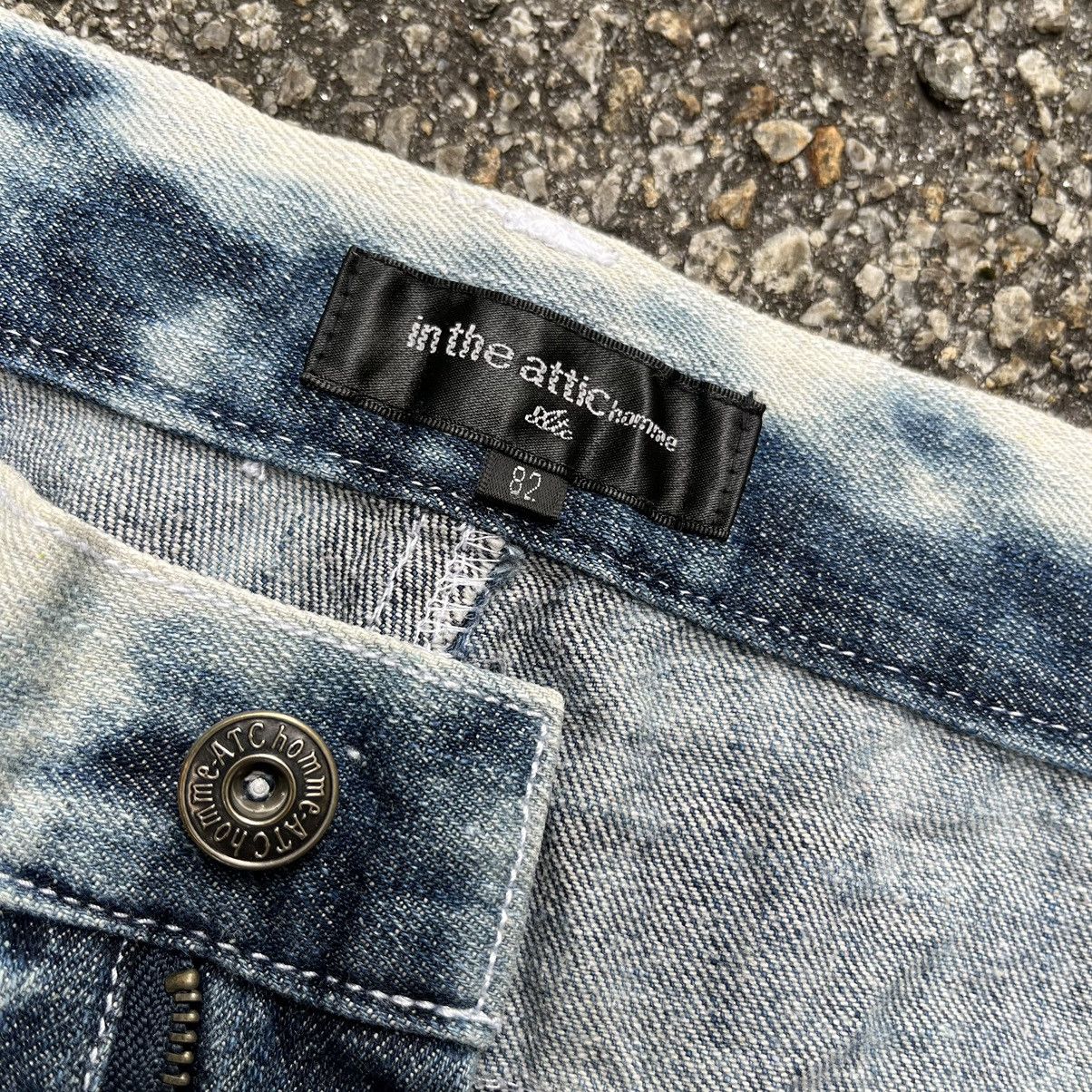 Hysteric Glamour Japanese Brand In The Attic ATC Homme Acid Wash Denim Jeans Size US 33 - 7 Thumbnail