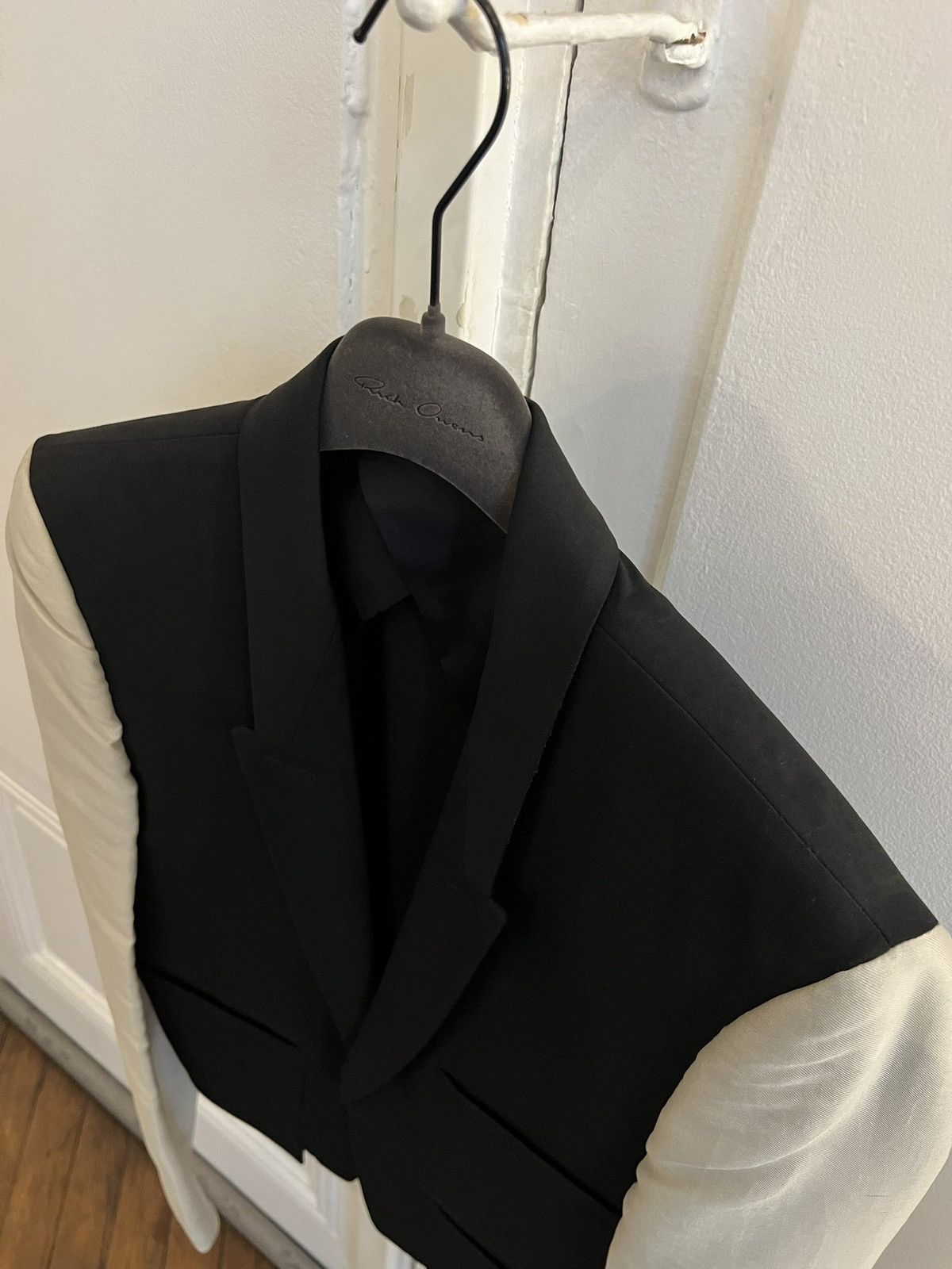 Rick Owens Rick Owens SS19 Cropped Blazer Size 48R - 11 Thumbnail