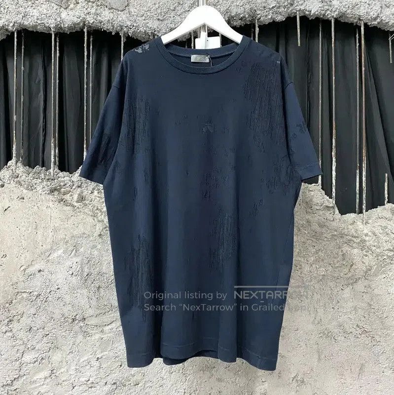 Dior Dior Men's Summer Blue Short Sleeve T-Shirt . Size US M / EU 48-50 / 2 - 1 Thumbnail