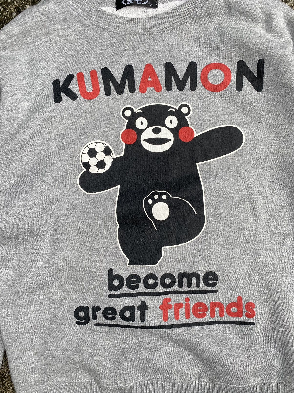 Japanese Brand Kumamon Became Great Friends Sweatshirt Size US XL / EU 56 / 4 - 2 Thumbnail