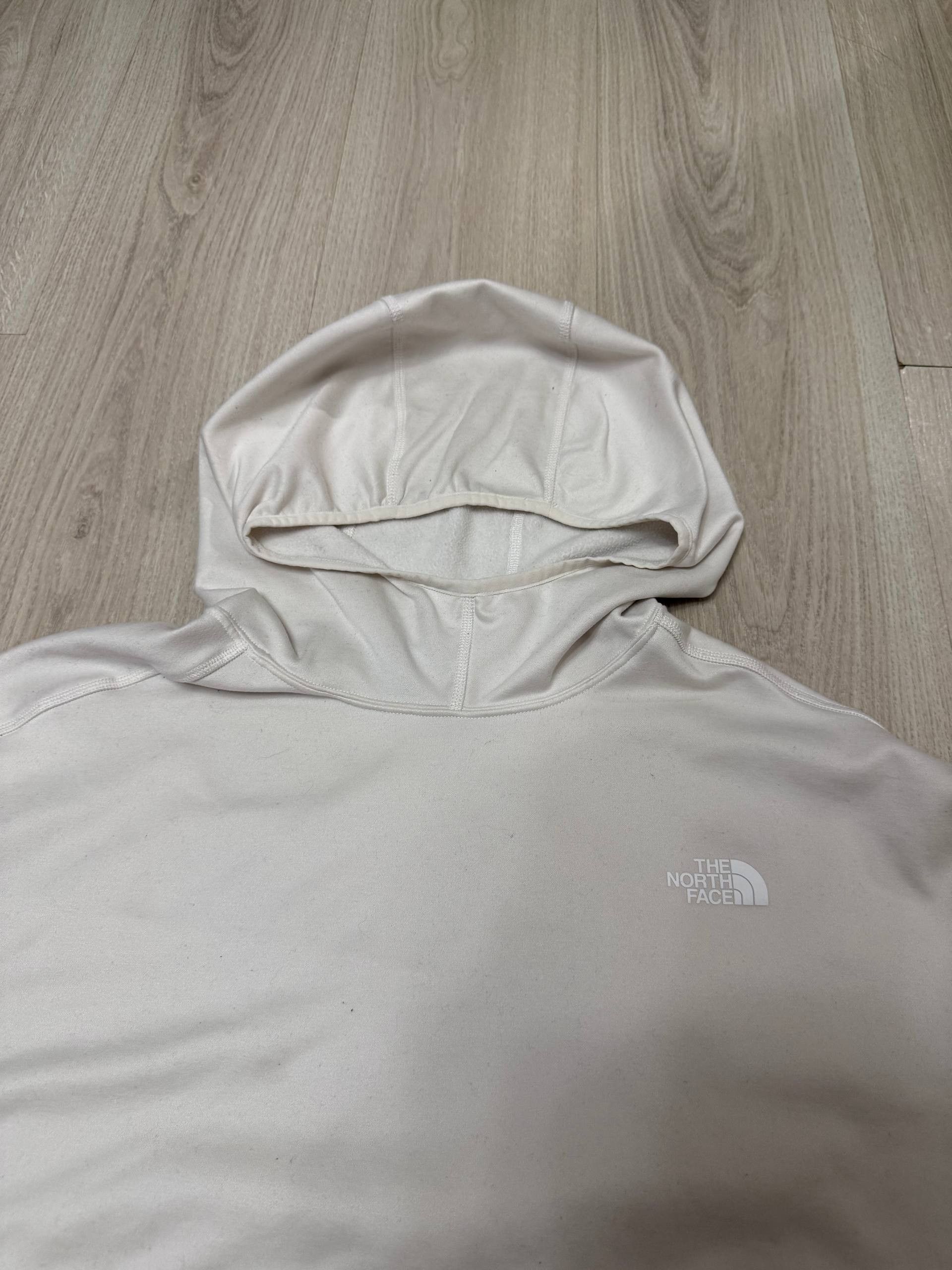 The North Face The North Face Pullover Hoody White Zipped Pockets Sweater Size XXL / US 16-18 / IT 52-54 - 2 Thumbnail