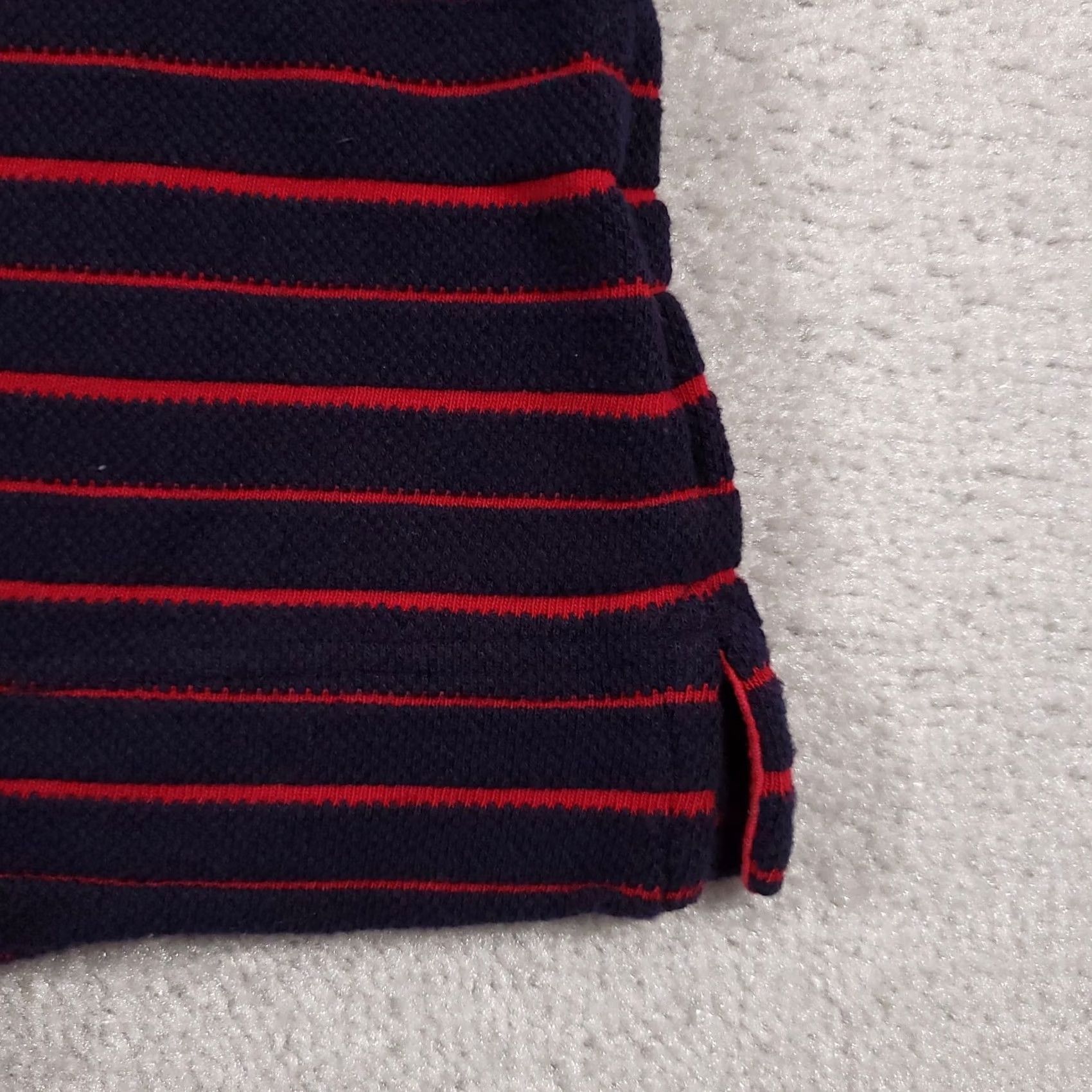 Croft & Barrow VINTAGE Croft & Barrow Sweater Women's 2X Plus Navy Blue Red Striped Heavyweight Casual Size XXL / US 16-18 / IT 52-54 - 6 Thumbnail