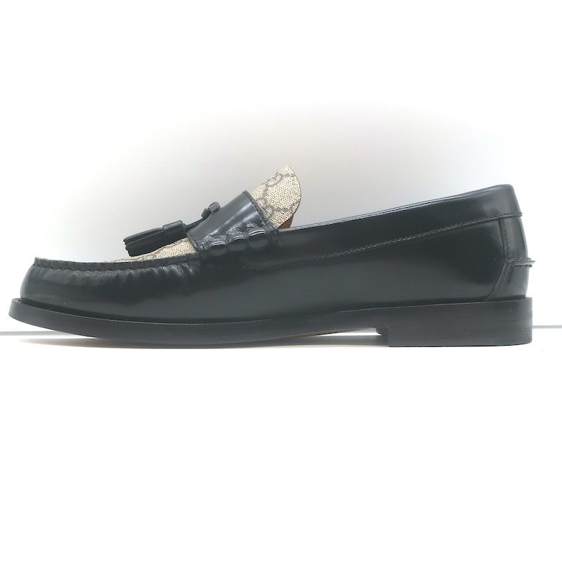 Gucci Gucci Kaveh GG Supreme Tassel Loafers Size 7.5 NEW Size US 10.5 / EU 43-44 - 8 Thumbnail