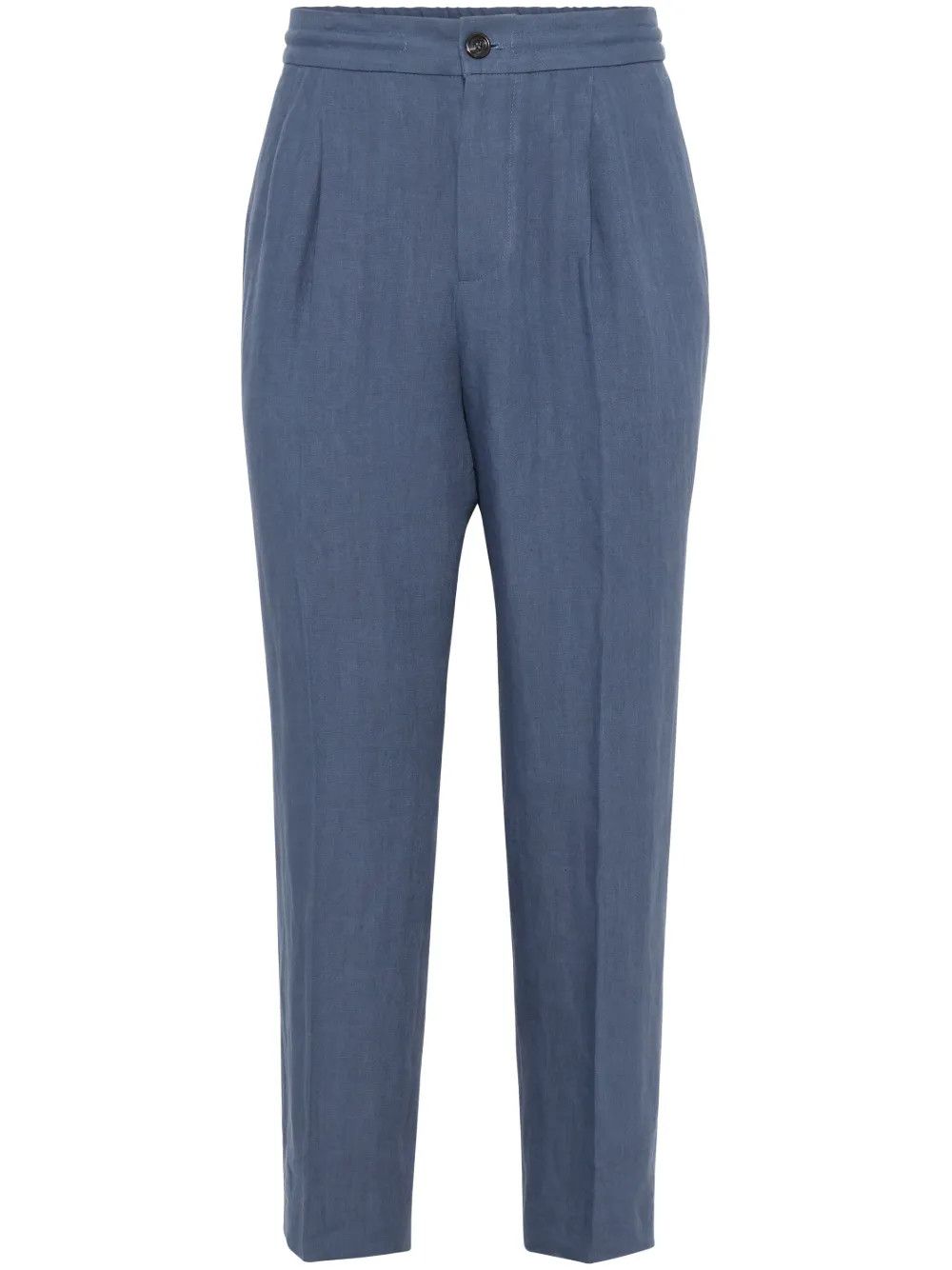 Brunello Cucinelli o1w1db10925 Pant in Dark Blue Size US 40 / EU 56 - 1 Thumbnail