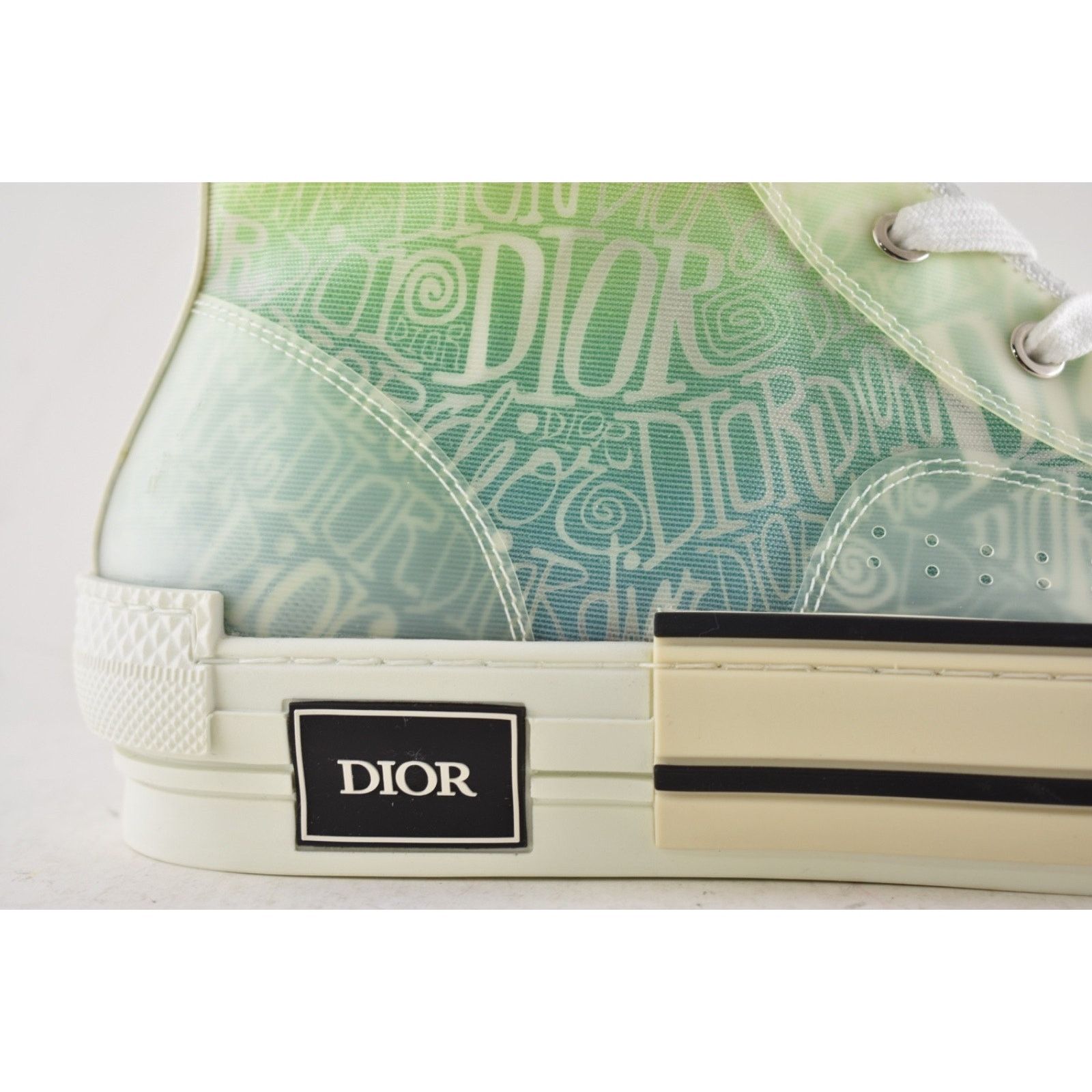 Dior Dior Mens B23 Shawn Stussy Multicolor Logo High Top Sneaker Size US 11 / EU 44 - 6 Thumbnail