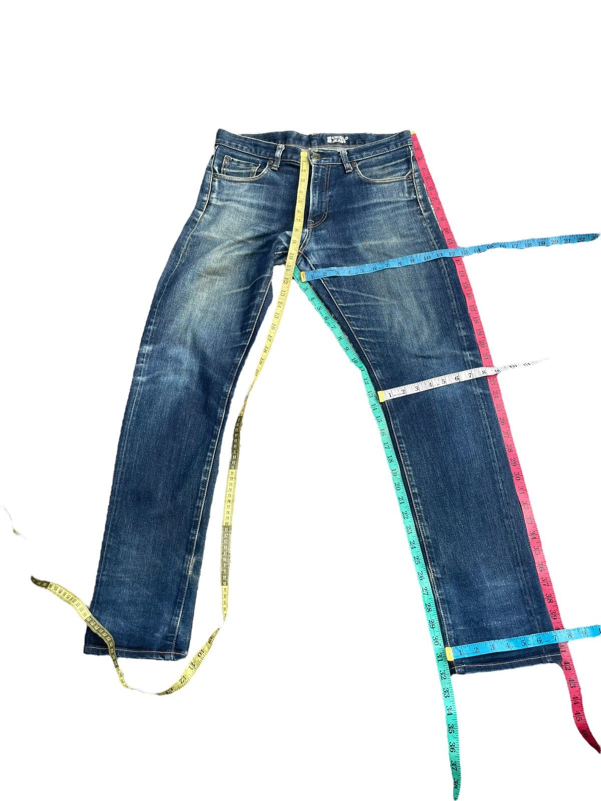 Japanese Brand × Uniqlo Uniqlo Slim Fit Selvedge Jeans Size US 34 / EU 50 - 13 Thumbnail