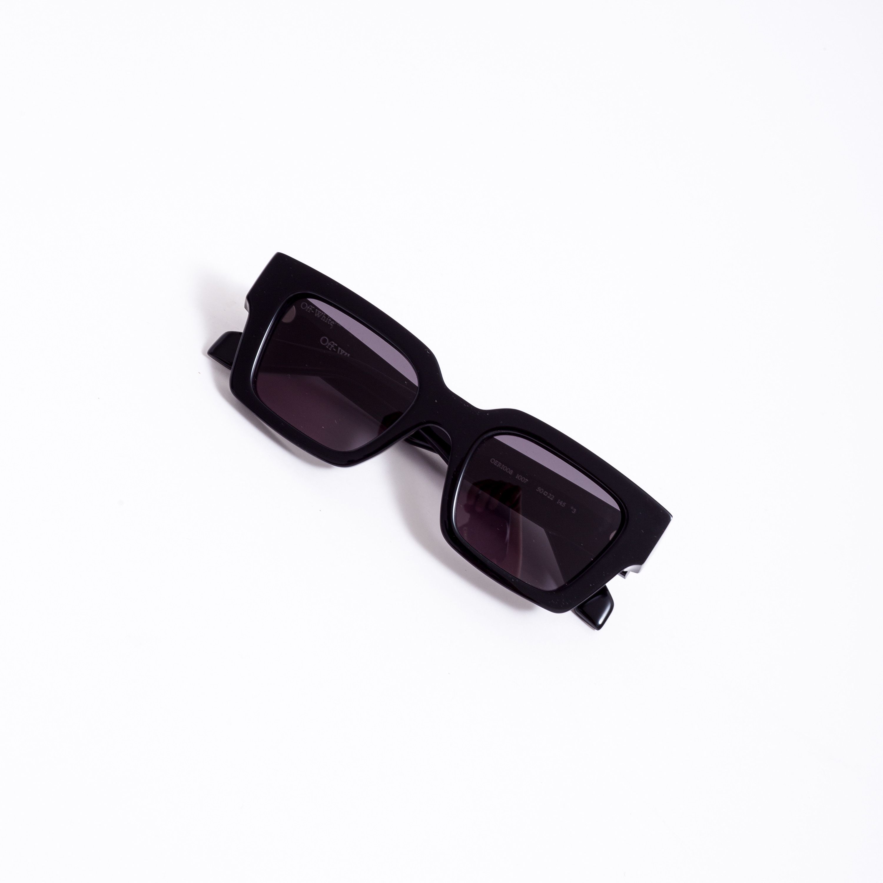 Off-White OFF WHITE Virgil Square Frame Sunglasses BLACK Size ONE SIZE - 8 Thumbnail