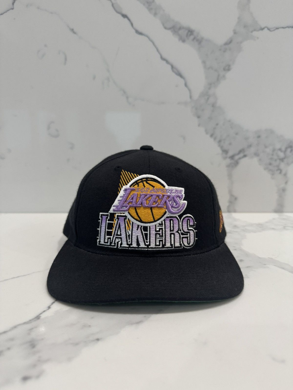 Mitchell & Ness Vintage Y2K Los Angeles Lakers Mitchell & Ness Snapback Hat Size ONE SIZE - 2 Thumbnail